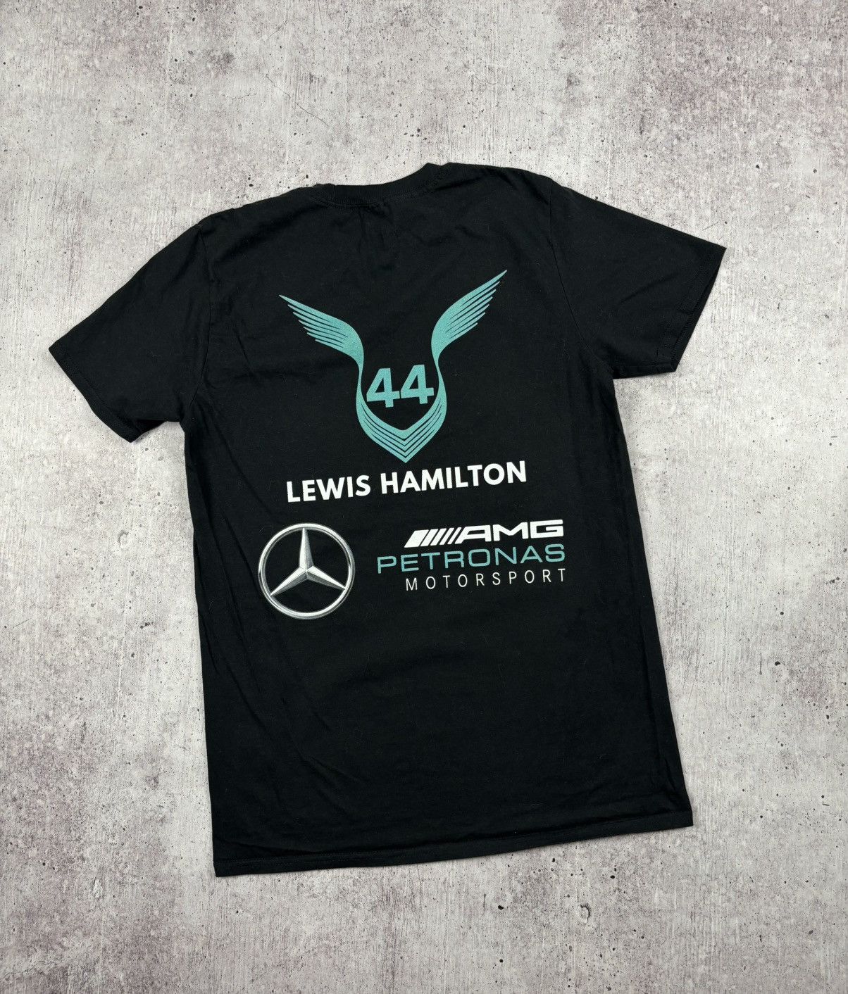 Formula 1 Lewis Hamilton vintage big logo t shirt size M Size US M / EU 48-50 / 2 - 2 Thumbnail