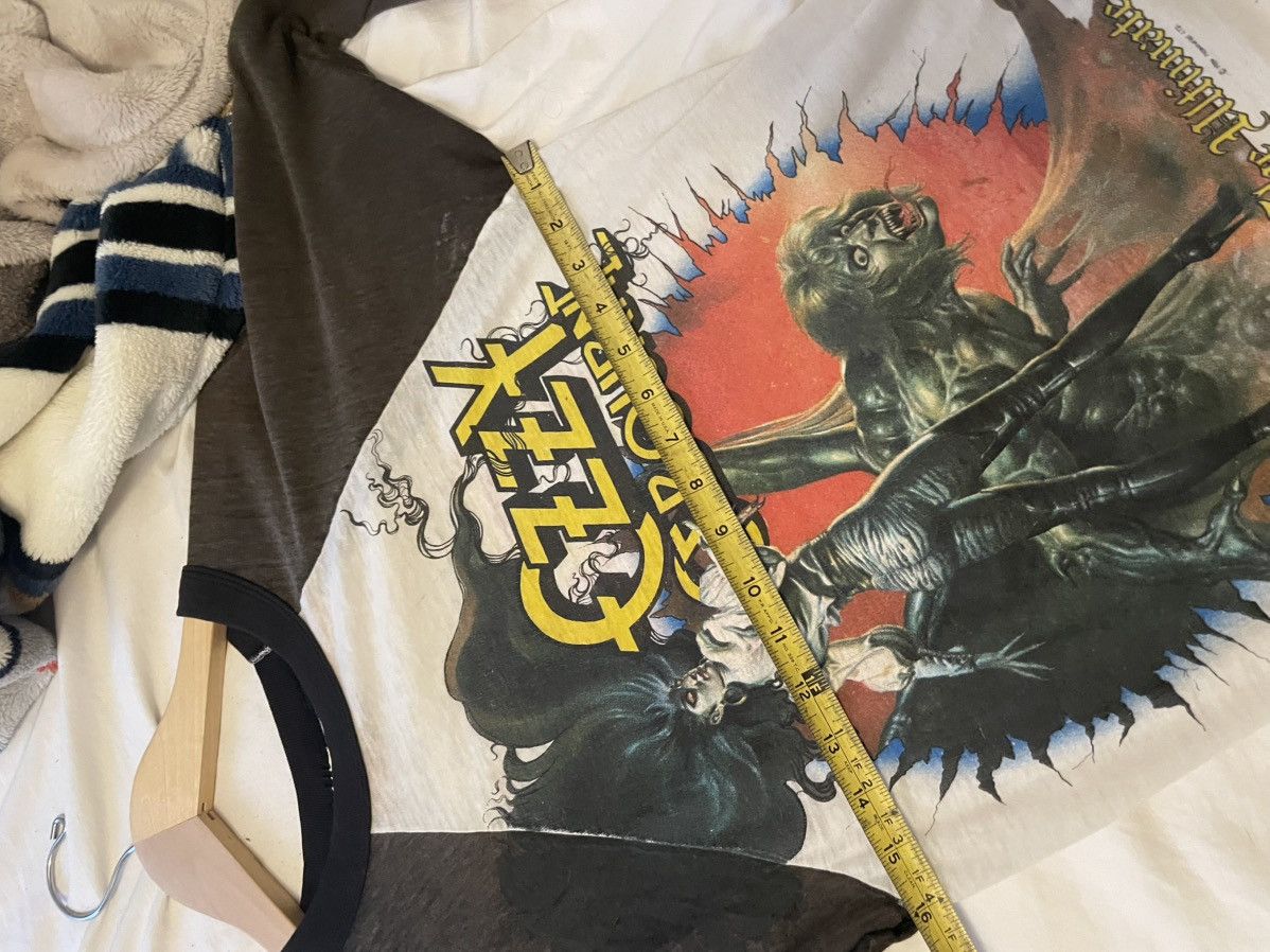 Vintage Vintage 1986 Ozzy Osbourne Ultimate Sin RockTour T Shirt Size US S / EU 44-46 / 1 - 7 Thumbnail