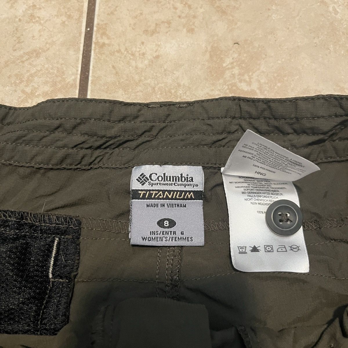 Columbia Columbia Titanium Packable Cargo Shorts Size 30" / US 8 / IT 44 - 4 Thumbnail
