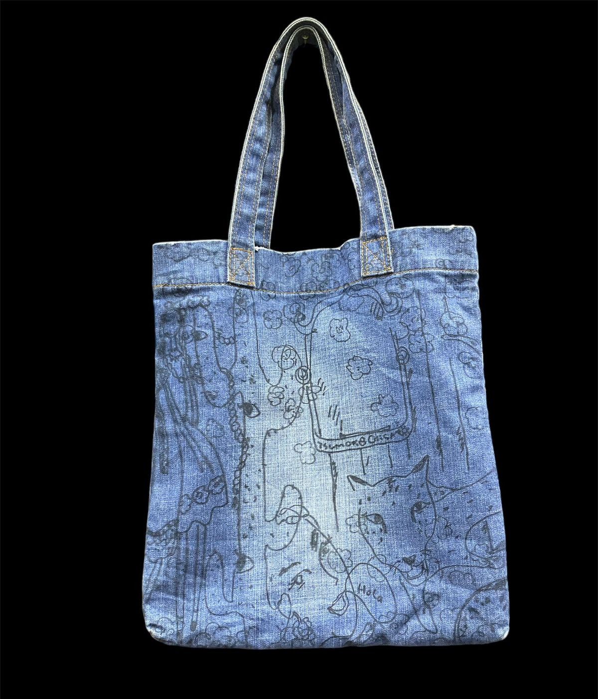 Issey Miyake × Tsumori Chisato Tsumori Chisato Issey Miyaki Denim Tote Bag Size ONE SIZE - 2 Thumbnail