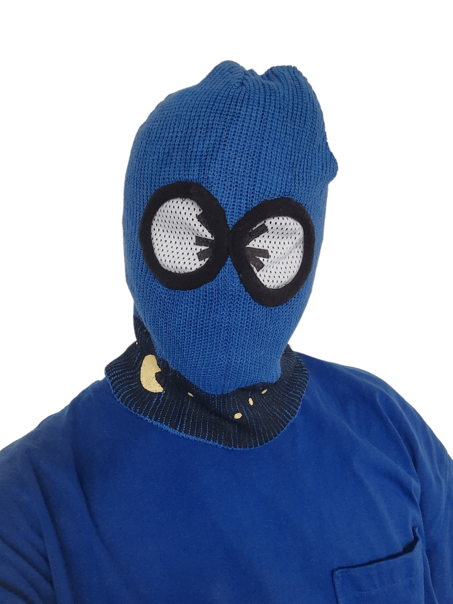 Japanese Brand 🔥Japanese brand pacman style balaclava hat Size ONE SIZE - 7 Thumbnail