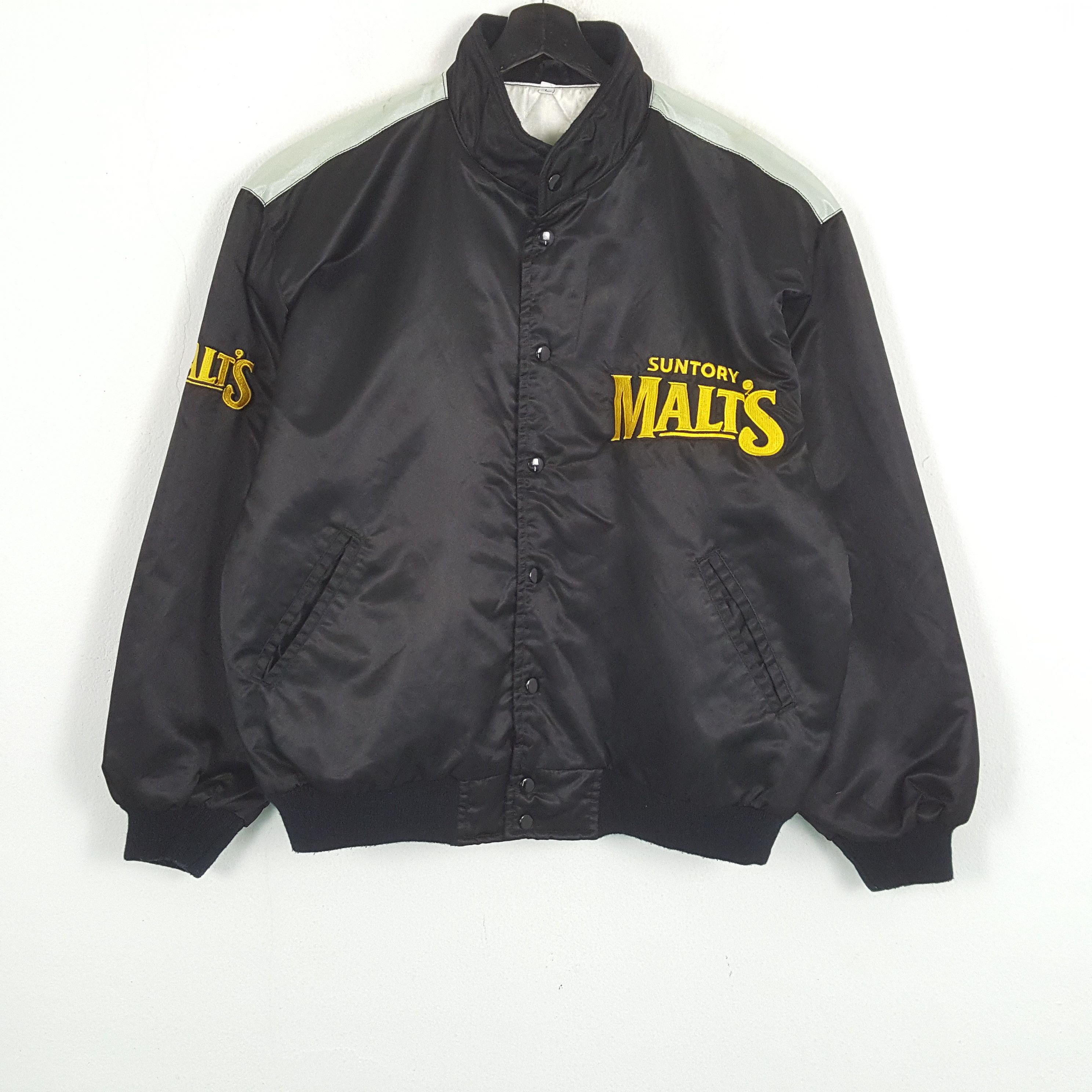 MLB × Vintage SUNTORY MALTS MLB Baseball Team Jacket Size US XL / EU 56 / 4 - 3 Thumbnail