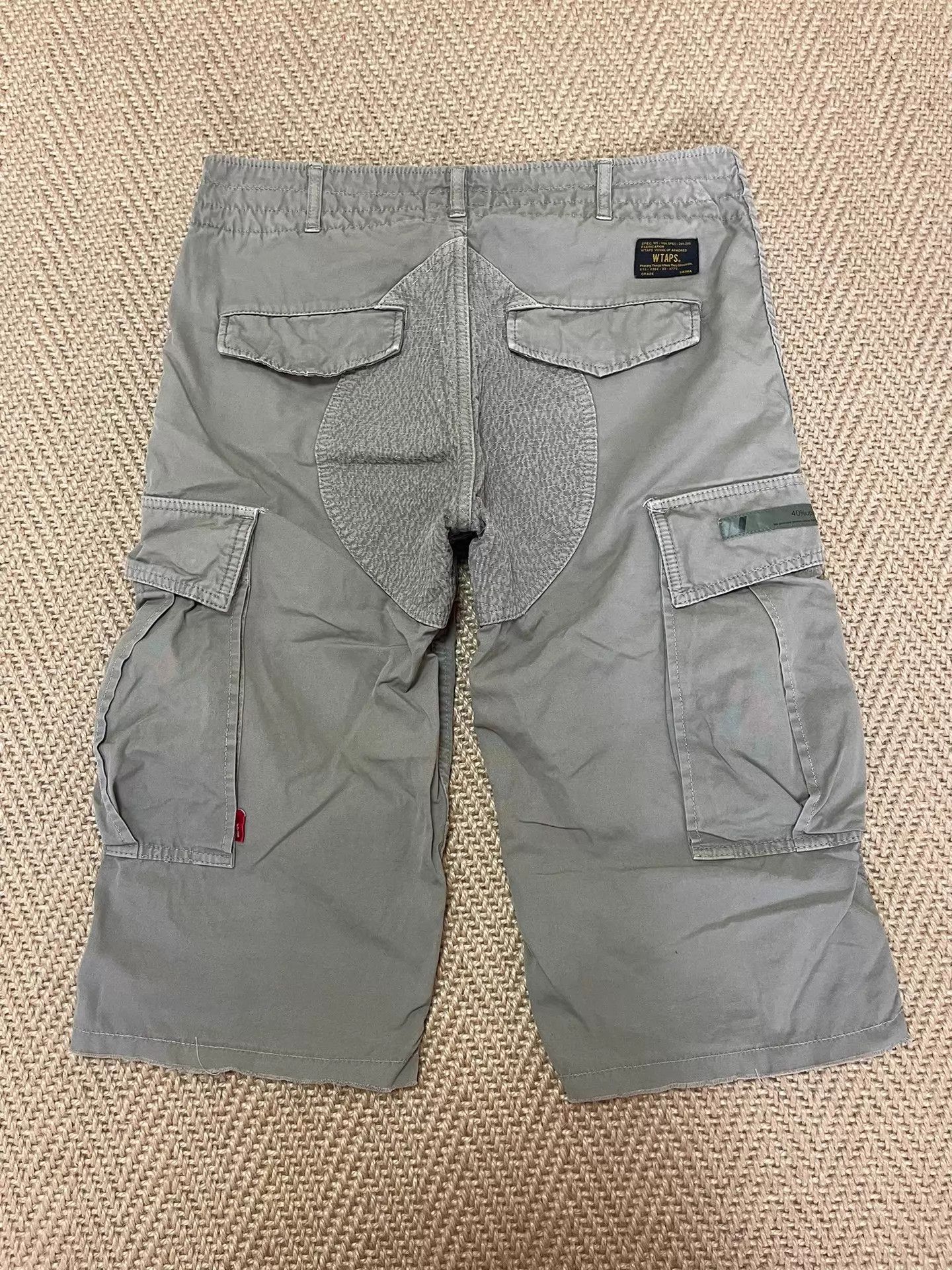 Wtaps WTAPS 13SS JUNGLE CHOPPED Wax Dyed Washed Olive 7/8 Short Size US 29 - 2 Thumbnail