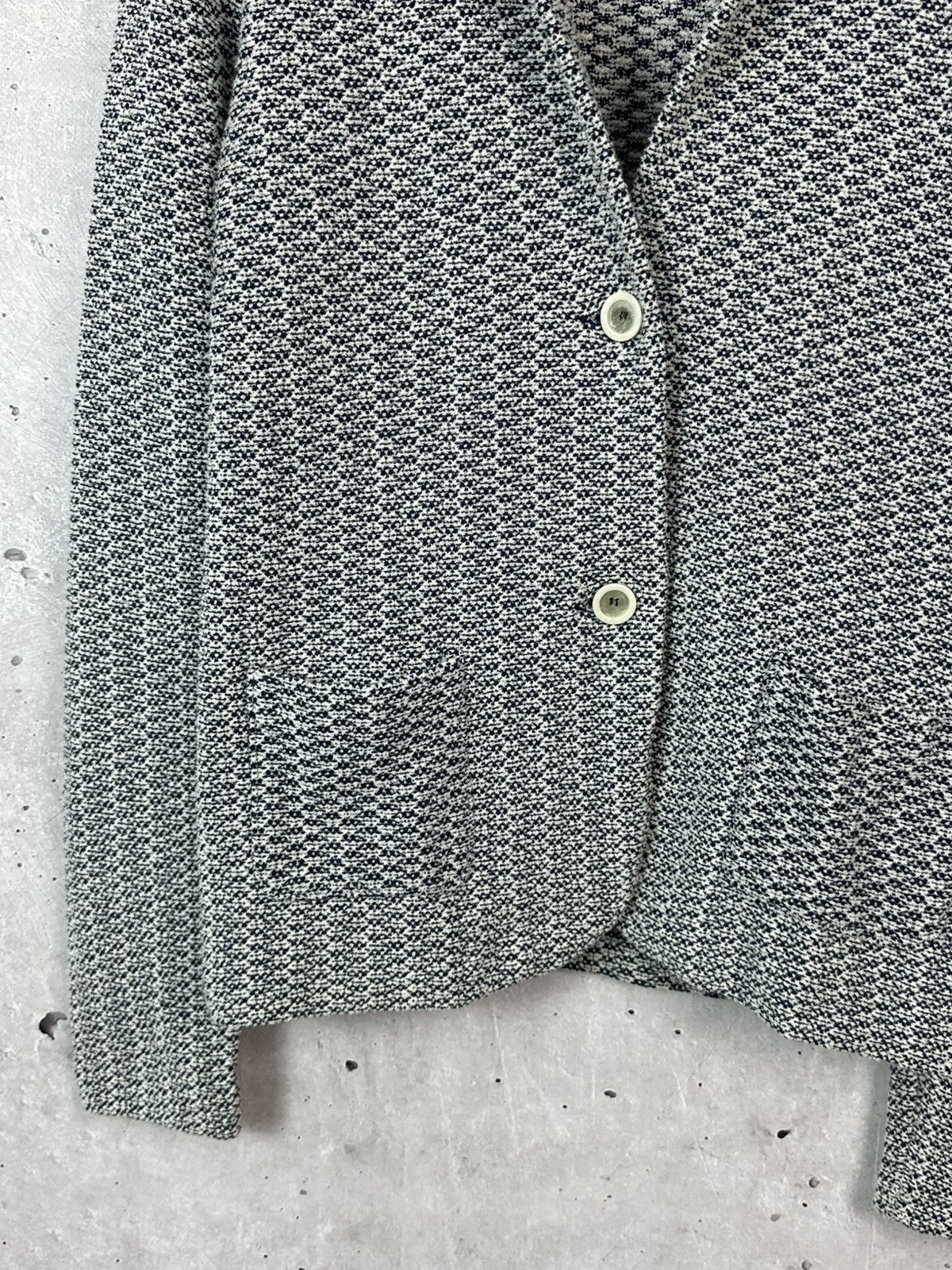 Eleventy Eleventy Knit Made in Italy Cotton Blend Women’s Blazer Size S / US 4 / IT 40 - 6 Thumbnail