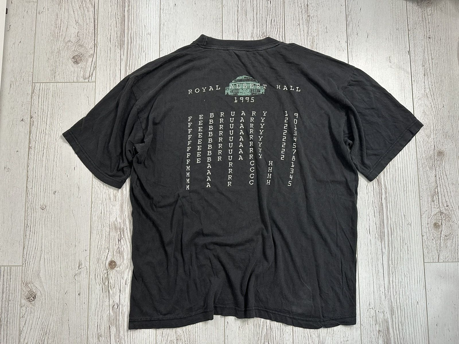 Band Tees × Vintage Eric Clapton Royal albert Hall 1995 singe stitch t-shirt Size US XL / EU 56 / 4 - 2 Thumbnail