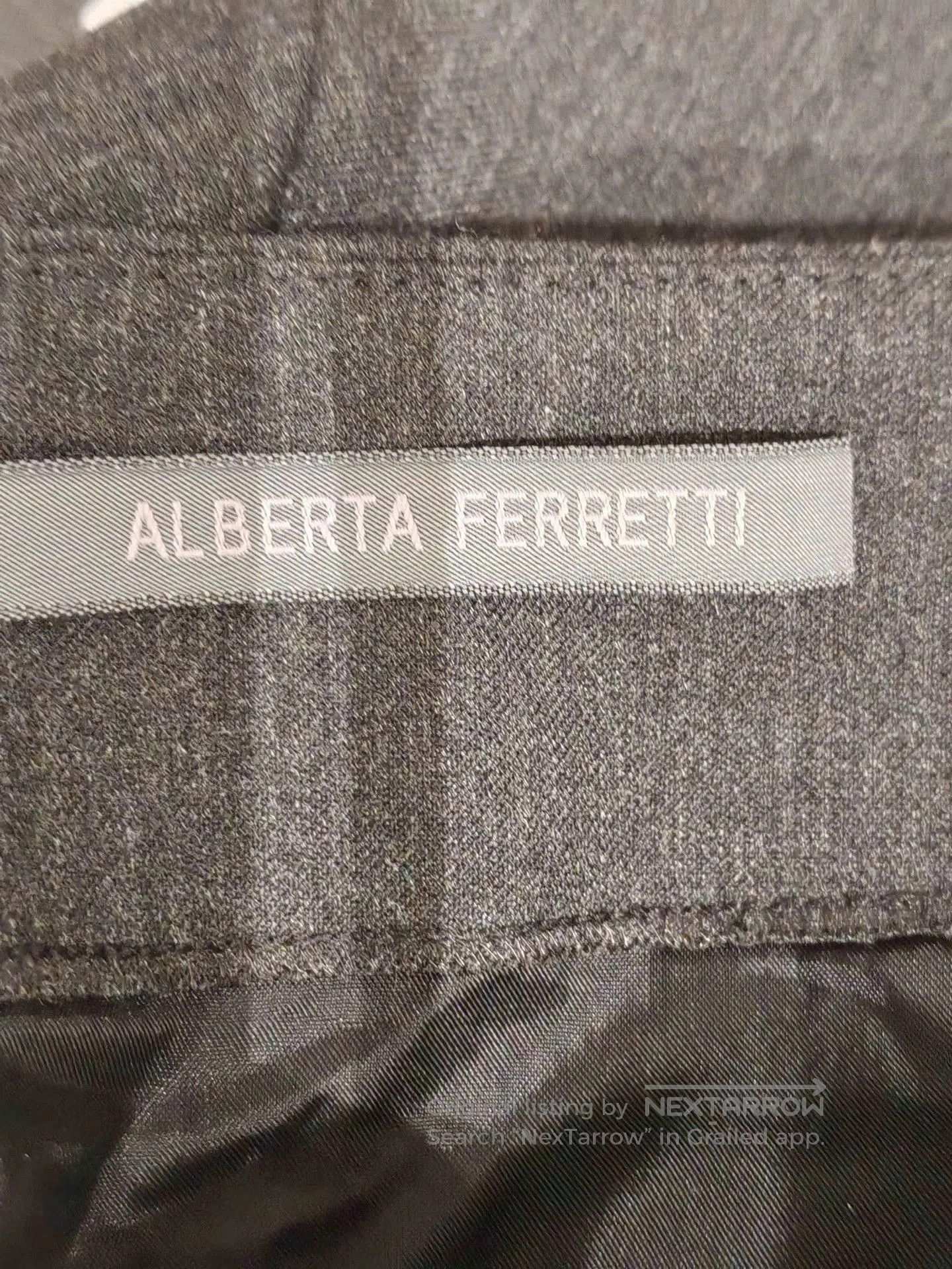 Alberta Ferretti Alberta Ferretti Gray Two-Piece Set. Size S / US 4 / IT 40 - 6 Thumbnail