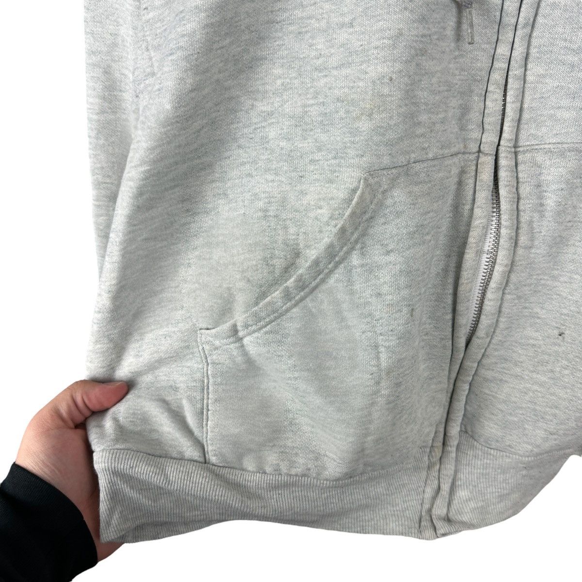 Vintage Vintage 80s Northwest Grey Thermal Lined Hoodie Size US XL / EU 56 / 4 - 6 Thumbnail