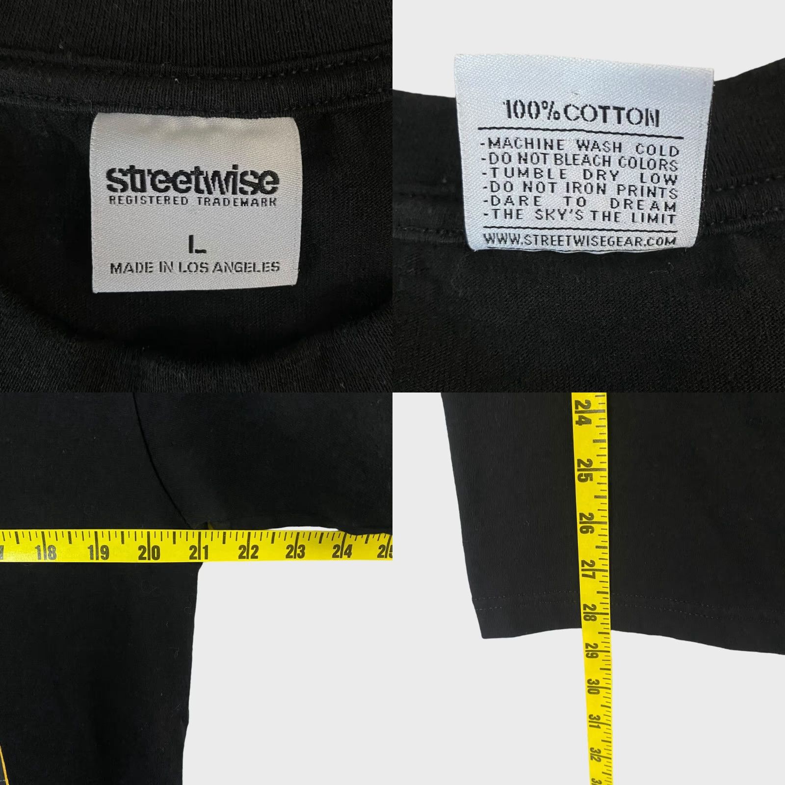 Vintage VINTAGE Streetwise Streetwise Goodfellas Graphic T-Shirt Black Men Large Short Sleeve Crew Neck Cotton Tee Mens 28.5" - Movie Theme Size US L / EU 52-54 / 3 - 8 Thumbnail