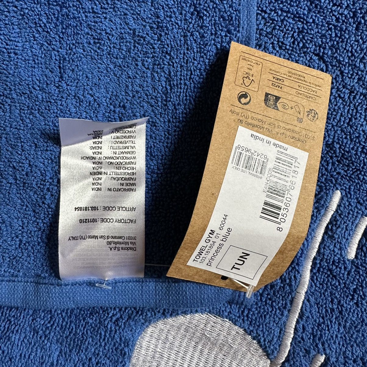 Diadora Terry gym towel NWT Size ONE SIZE - 6 Thumbnail