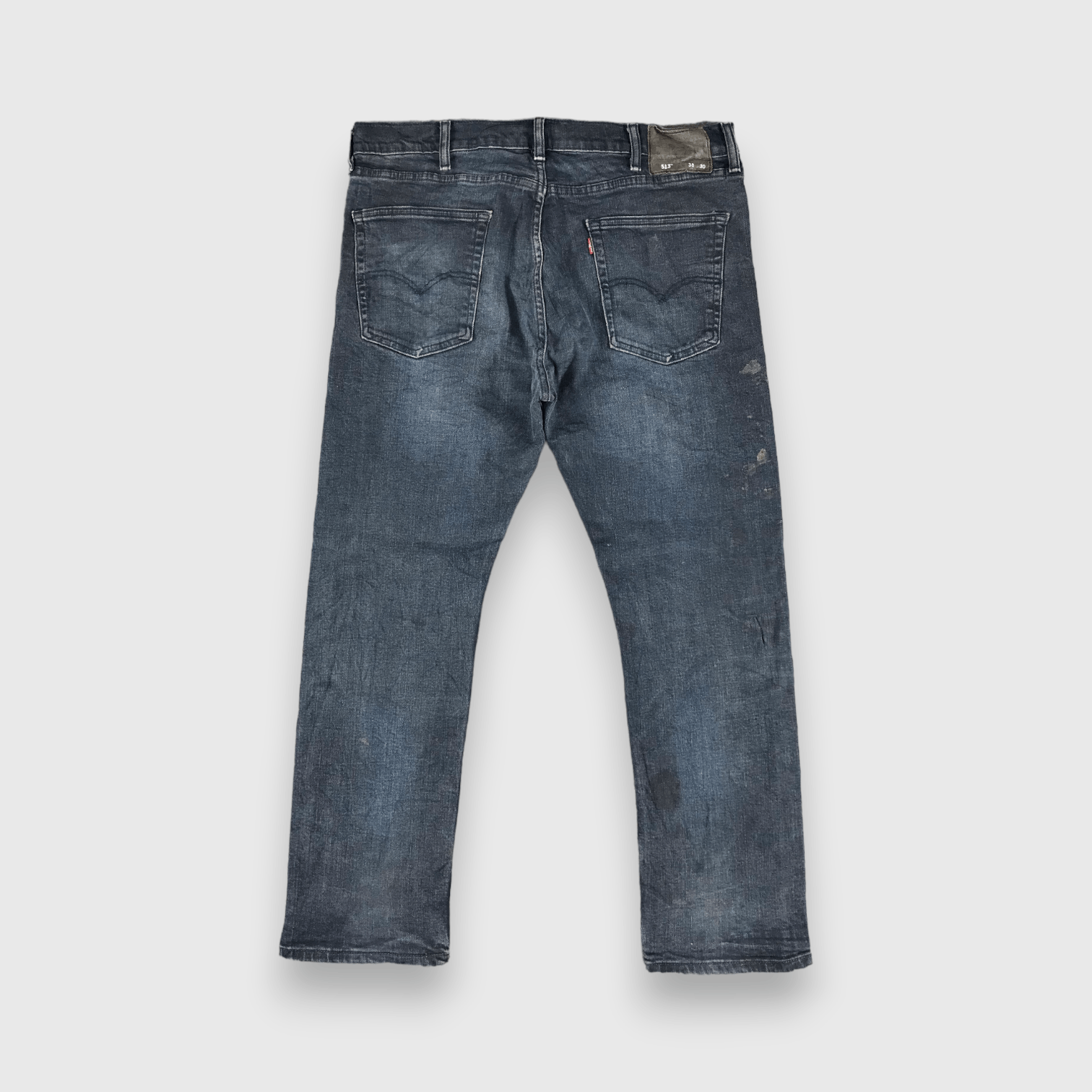 Vintage Faded Black Levis 513 Jeans-J2574