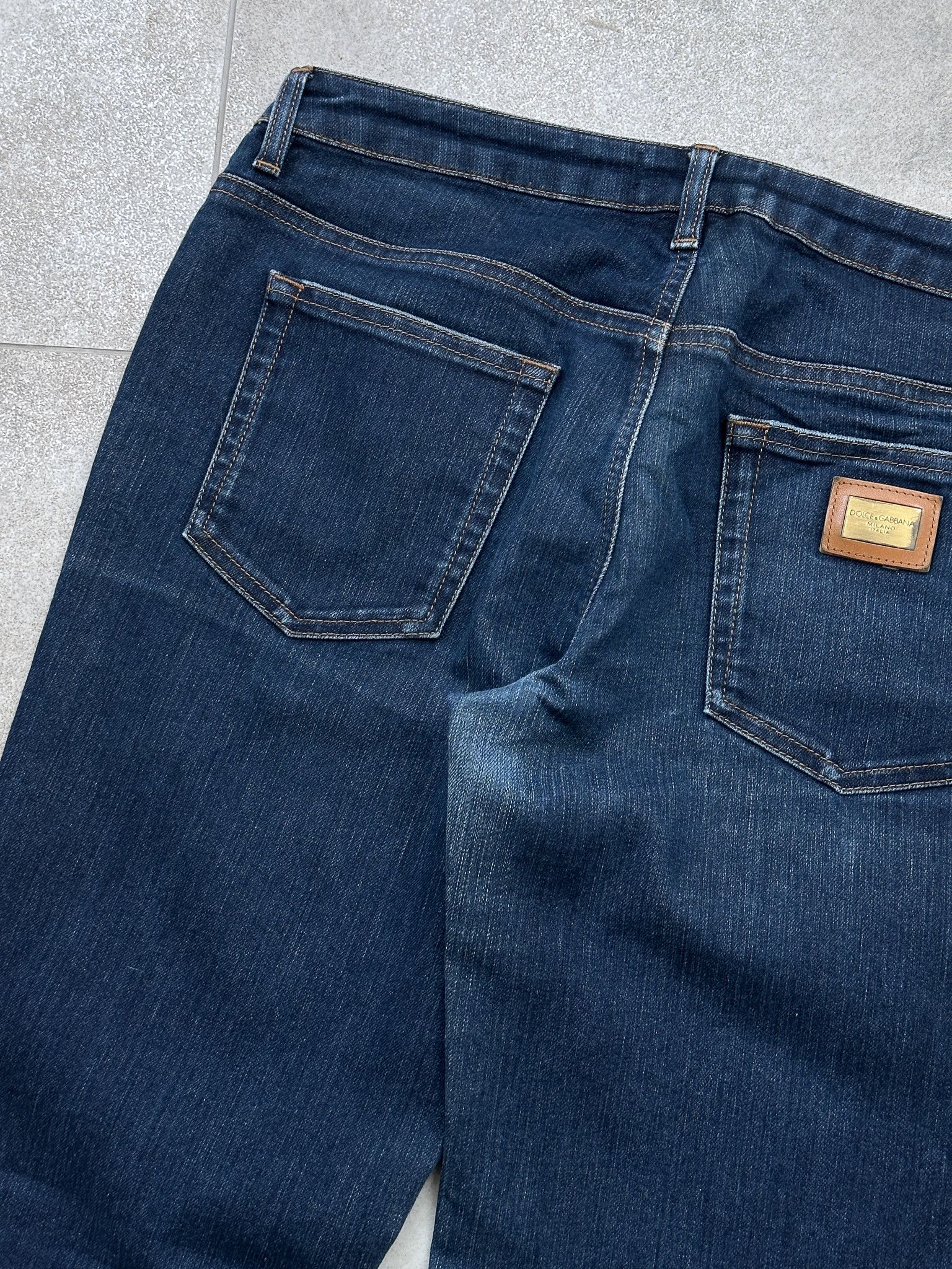 Dolce & Gabbana Vintage Dolce & Gabbana D&G Blue Denim Jeans Pants Size 32" / US 10 / IT 46 - 6 Thumbnail