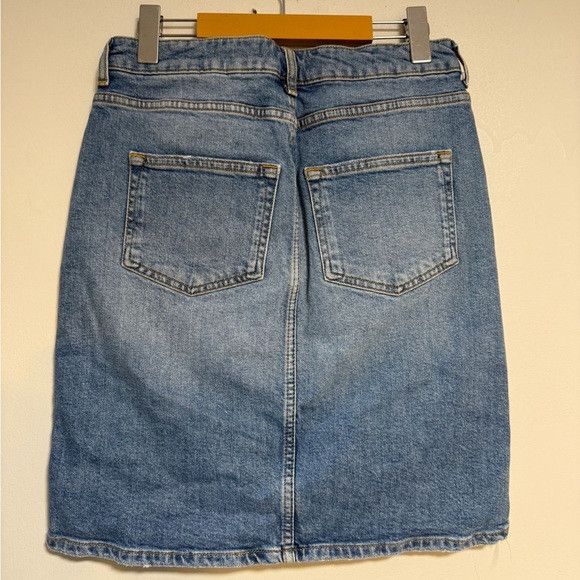 Other Pilcro and the Letterness Denim Midi Skirt Size 6 Petite Size 28" / US 6 / IT 42 - 6 Thumbnail