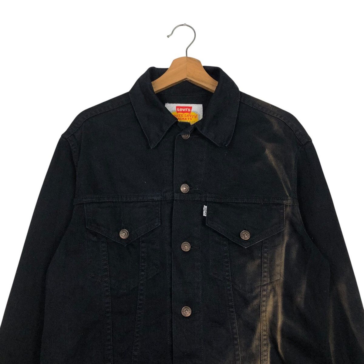 Levi's 🔥VINTAGE BIKER JACKET LEVI’S SUN FADED DESIGN VERY RARE Size US M / EU 48-50 / 2 - 5 Thumbnail