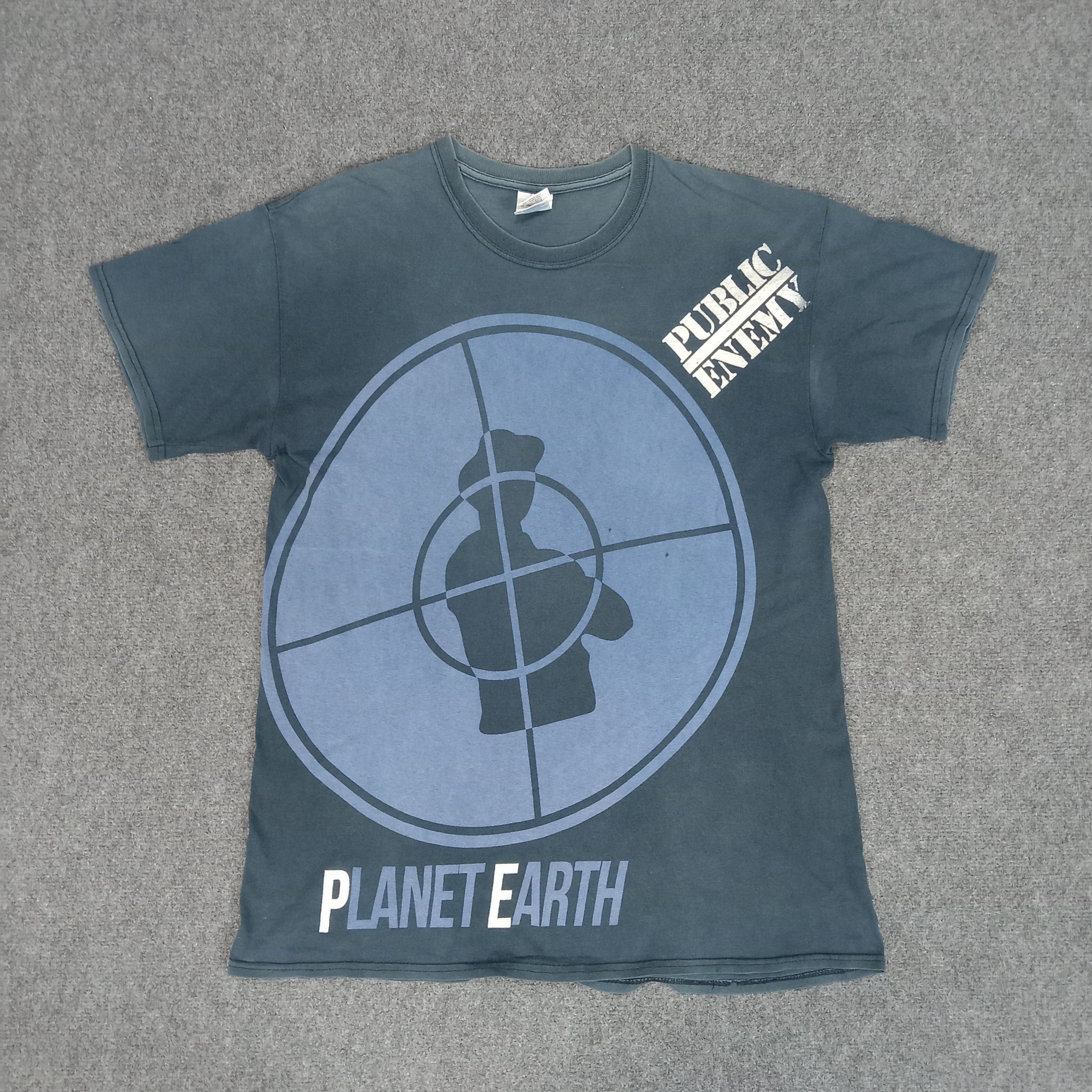 Public Enemy × Rap Tees × Vintage Public Enemy American Rapper Hip-hop Tshirt Size US L / EU 52-54 / 3 - 1 Thumbnail