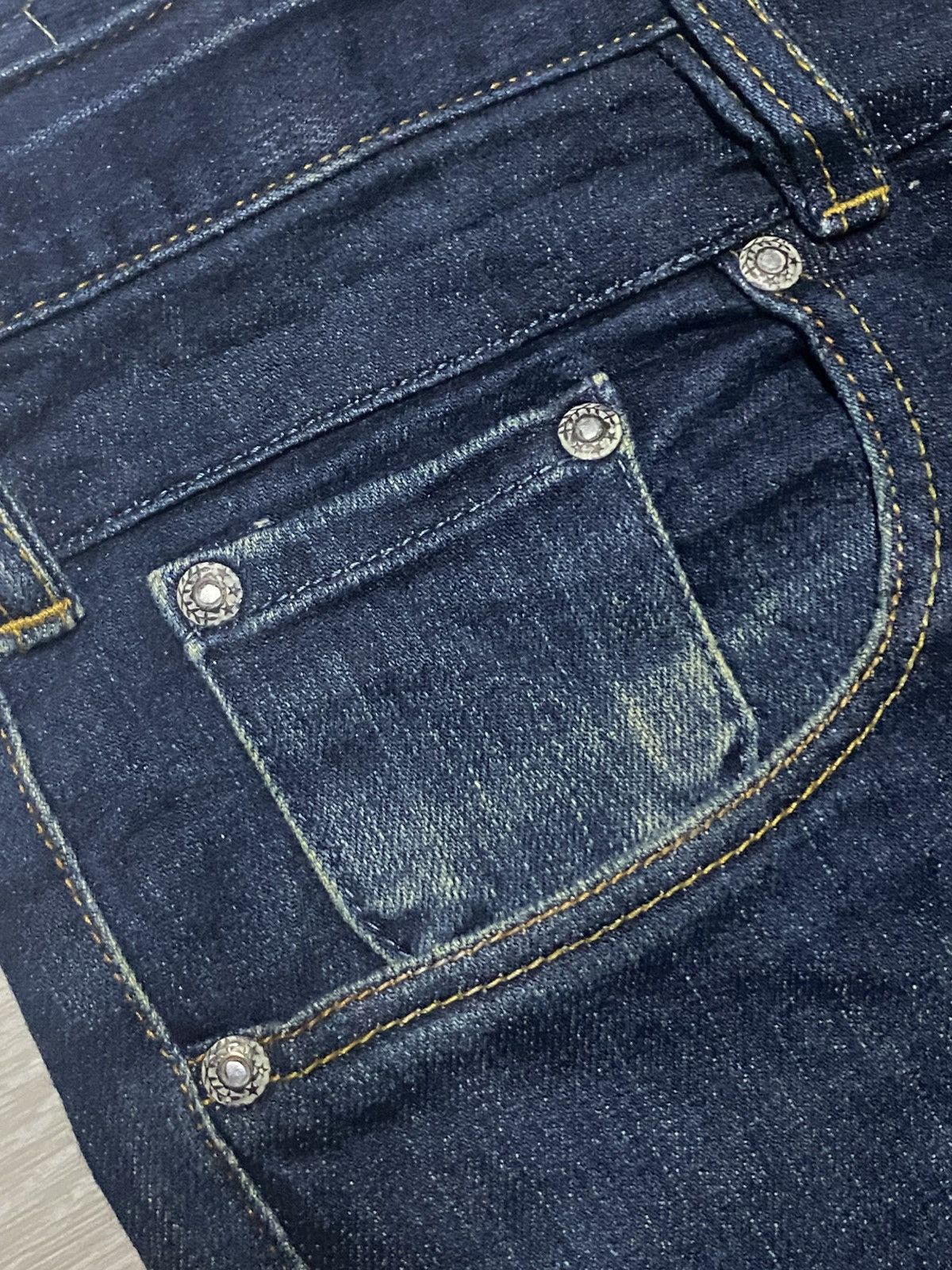 Nonnative × Undercover Vintage Nonative Durable Garment High Rised Skinny Jeans Size US 32 / EU 48 - 7 Thumbnail