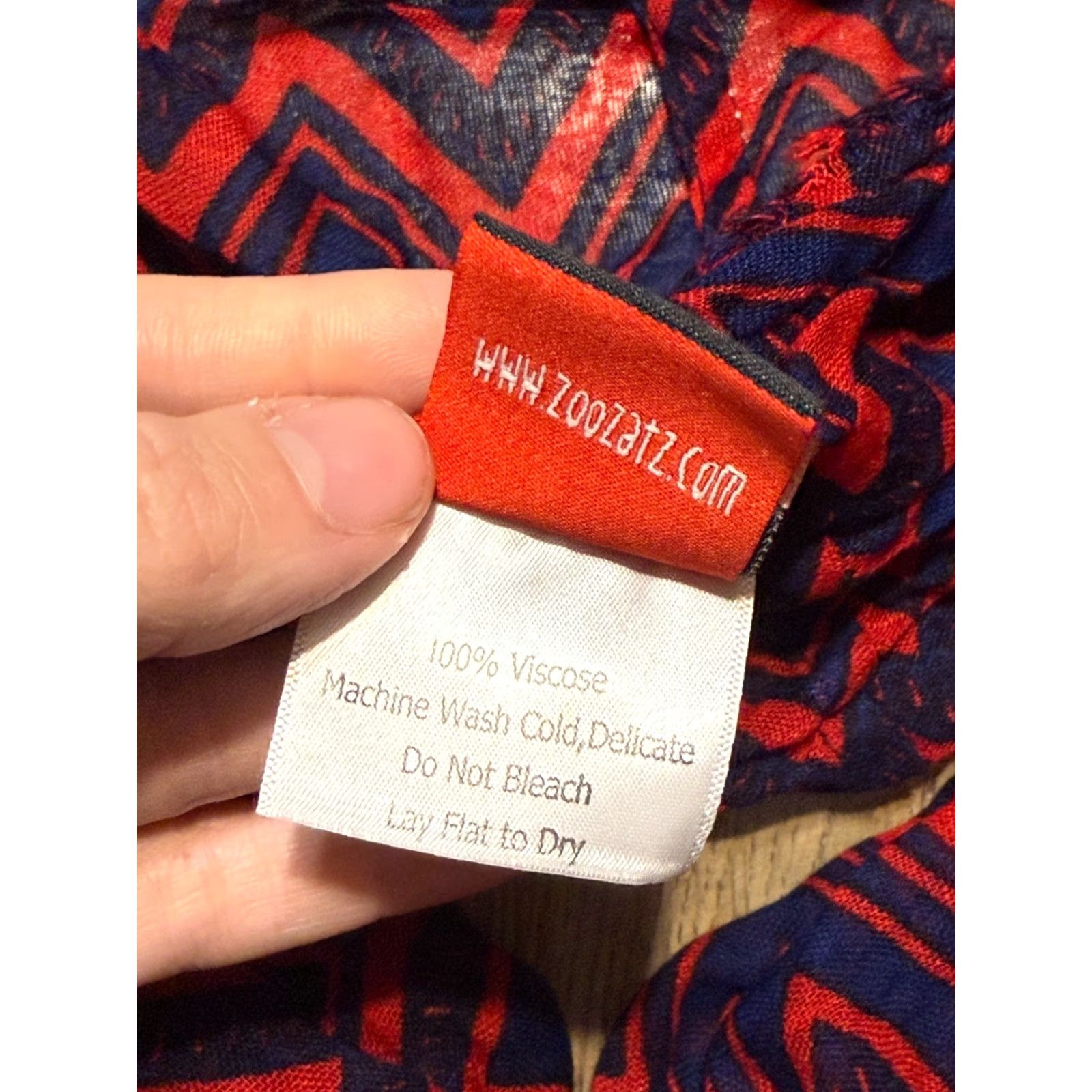 Vintage **Zoozatz Women's Blue Herringbone Scarf** User: **Zoozatz Women's Blue Herringbone Scarf** Size ONE SIZE - 6 Thumbnail