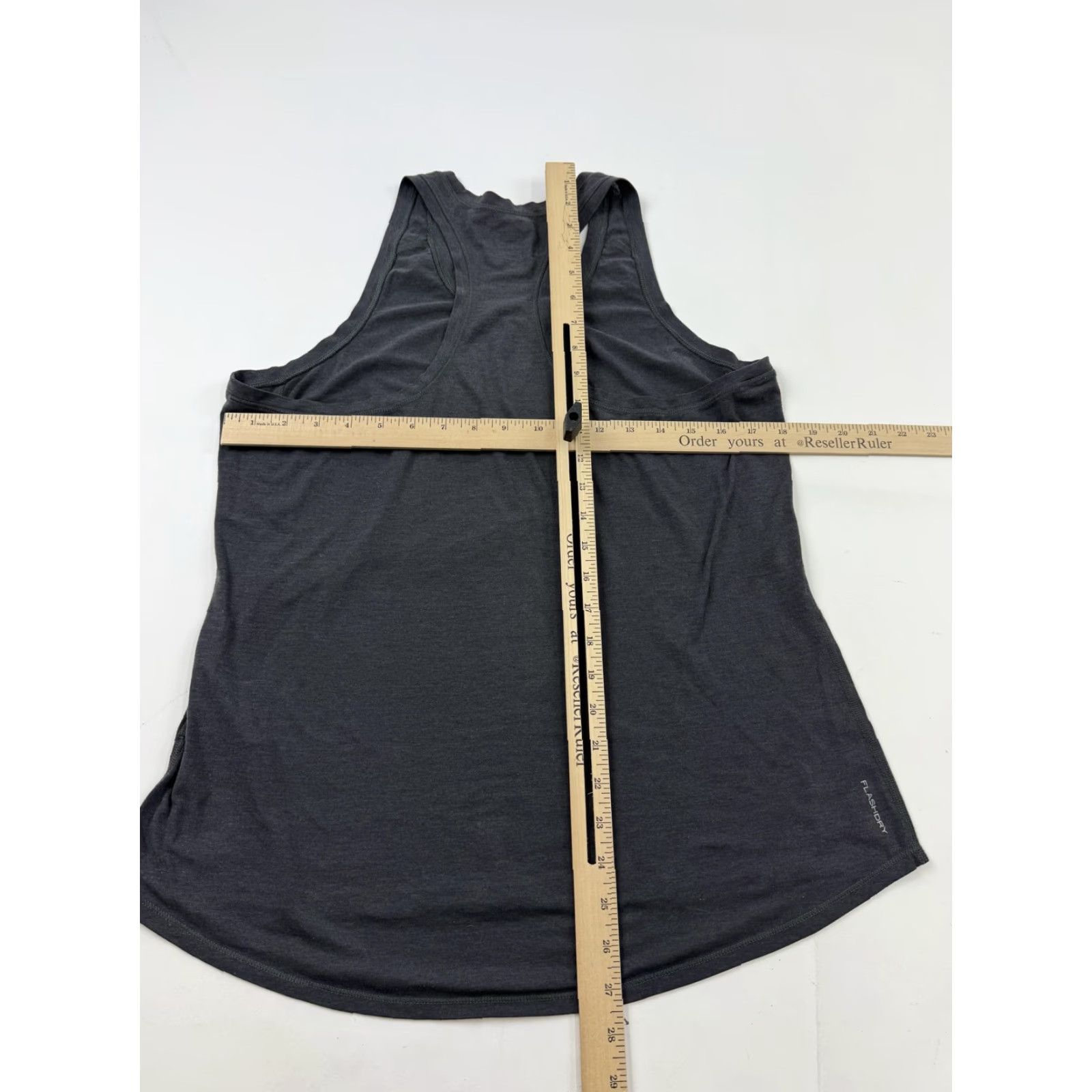 The North Face The North Face Tank Top Womens L Gray FlashDry Racerback Athletic Running Shirt Size L / US 10 / IT 46 - 7 Thumbnail