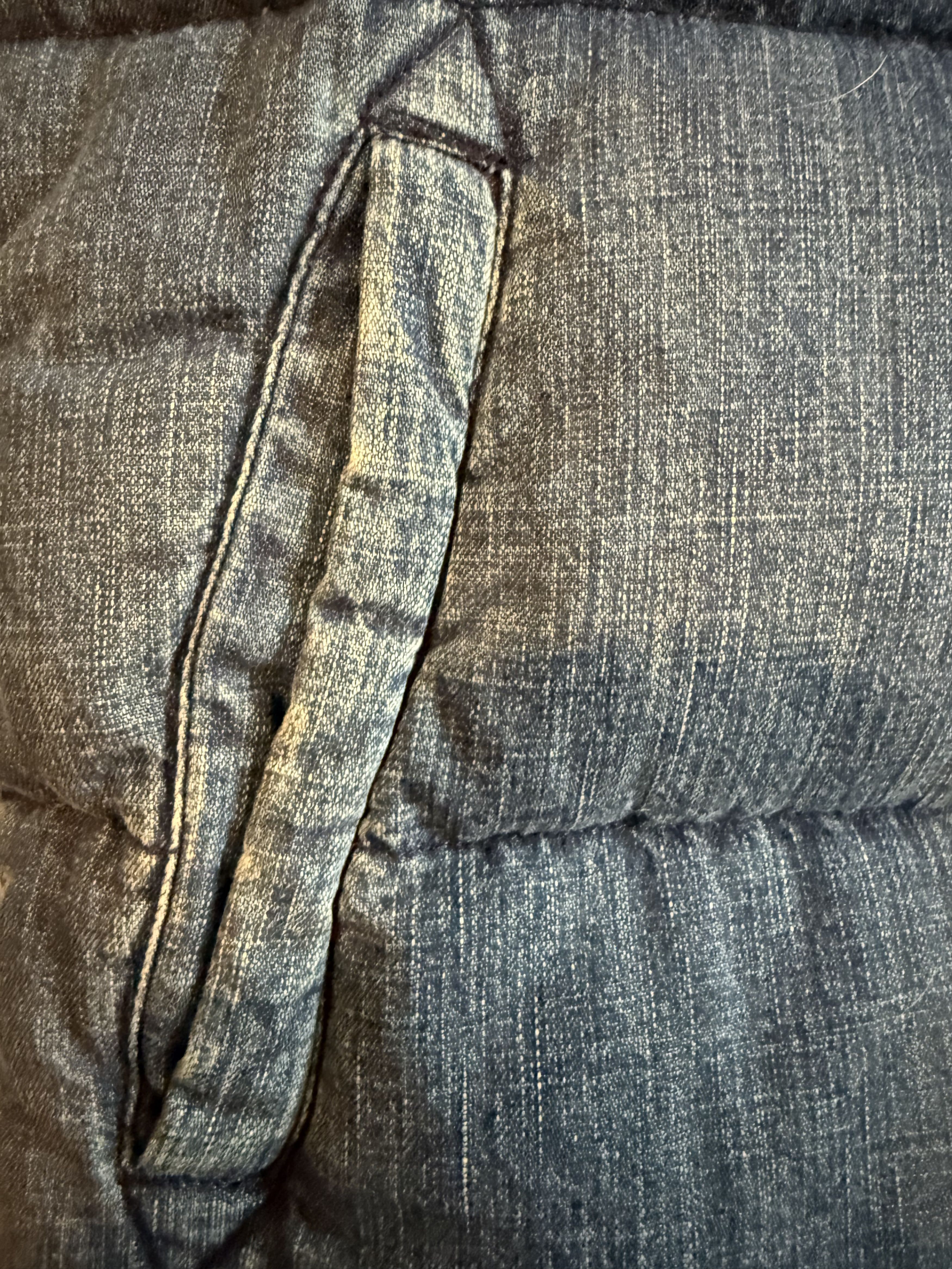 Remi Relief vintage, denim, puffer vest, leather, americana) Size US S / EU 44-46 / 1 - 3 Thumbnail