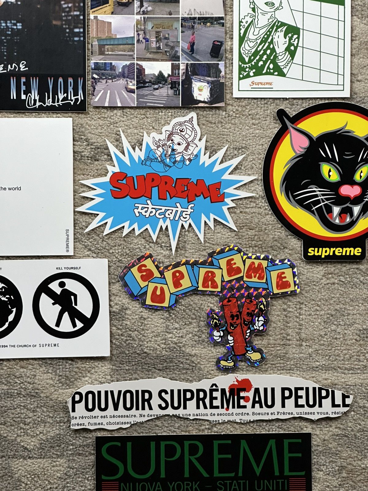 Supreme 10x Supreme Stickers Lot Size ONE SIZE - 4 Thumbnail