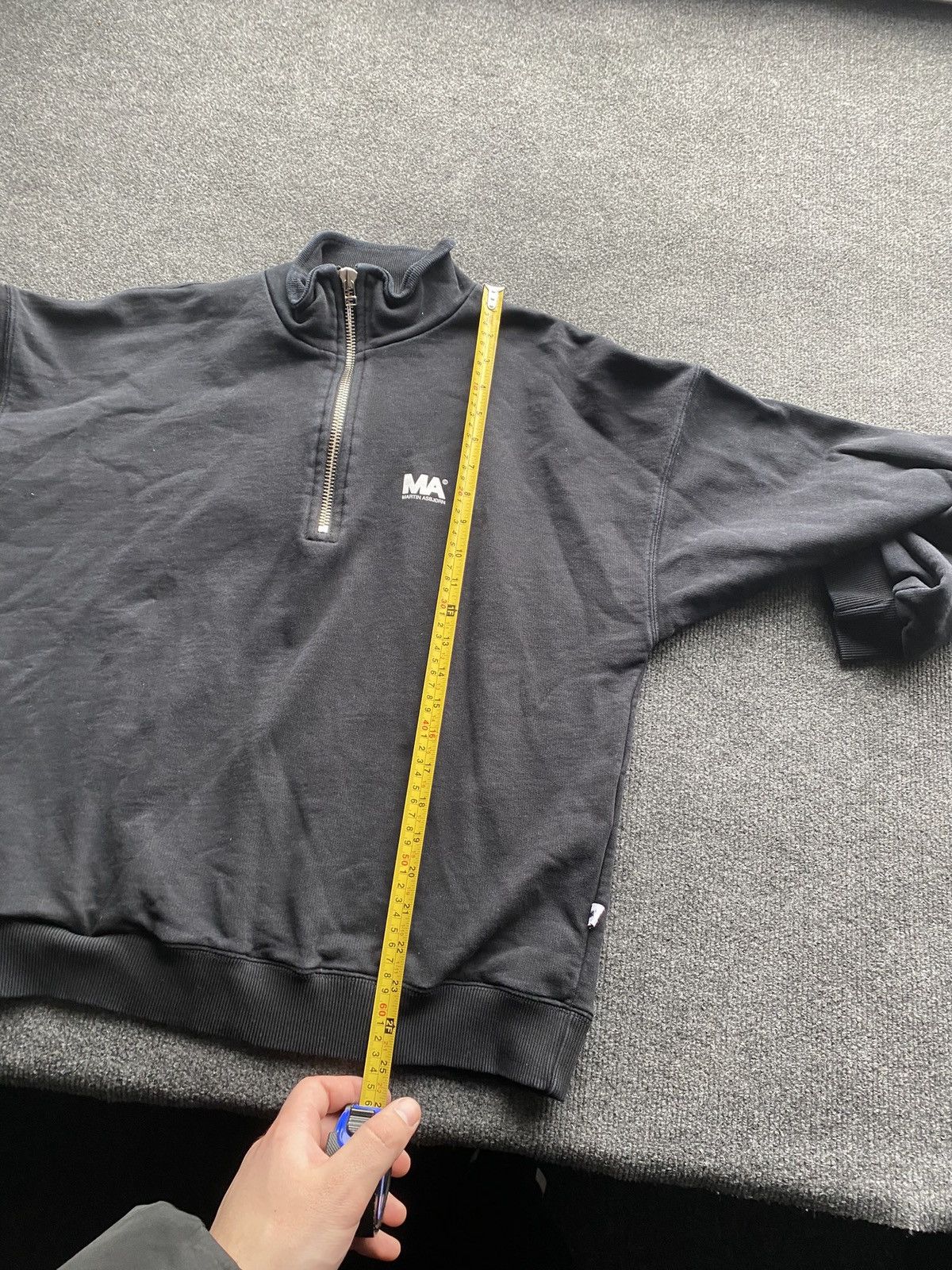 Martin Asbjorn 🔥RARE MARTIN ASBJORN half zip sweatshirt women large oversiz Size L / US 10 / IT 46 - 9 Thumbnail