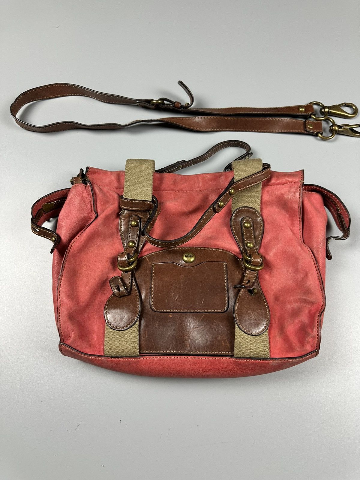 Ugg Vintage Y2K Ugg Leather Bag Style GGL Size ONE SIZE - 2 Thumbnail