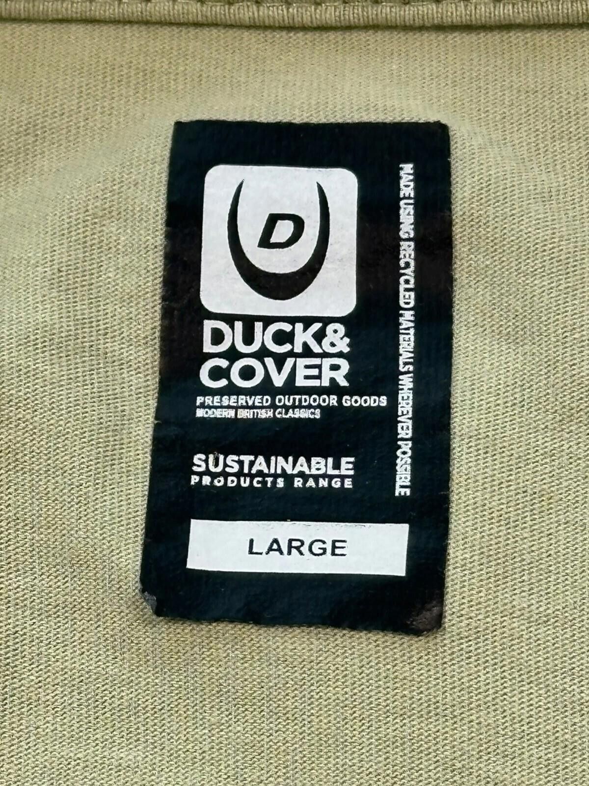 Other Duck & Cover T-Shirt Men's UK Size L Green Embroidered Logo Size US L / EU 52-54 / 3 - 9 Thumbnail