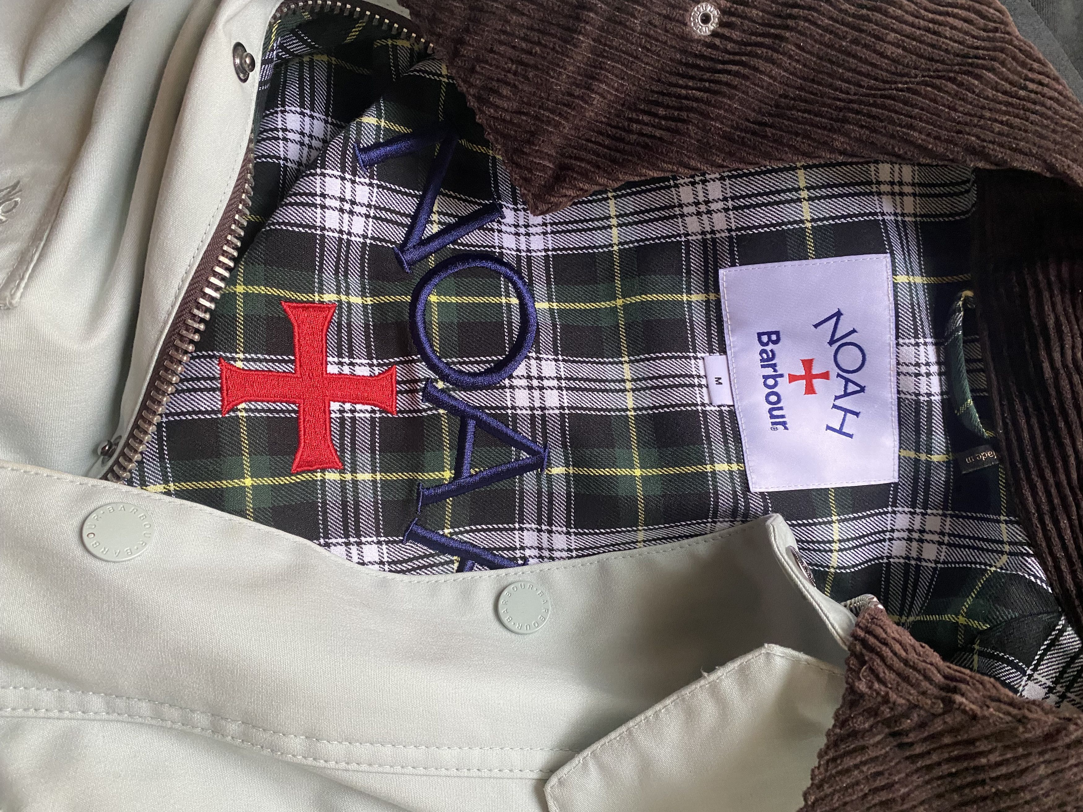 Barbour × Noah Barbour x Noah Wading Jacket - Ice Blue Size US M / EU 48-50 / 2 - 9 Thumbnail