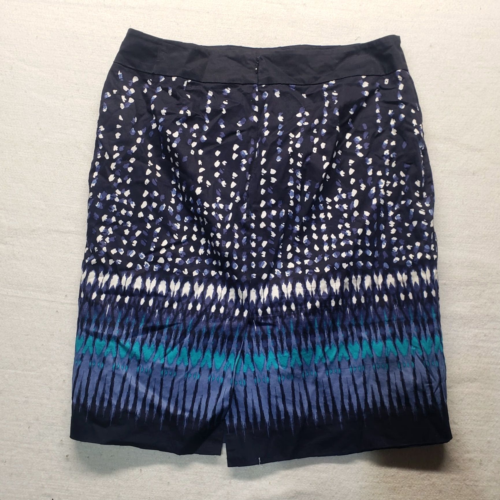 Ann Taylor Ann Taylor Skirt Adult 8 Multicolor Zipper Knee Length Pencil Womens Size 30" / US 8 / IT 44 - 5 Thumbnail