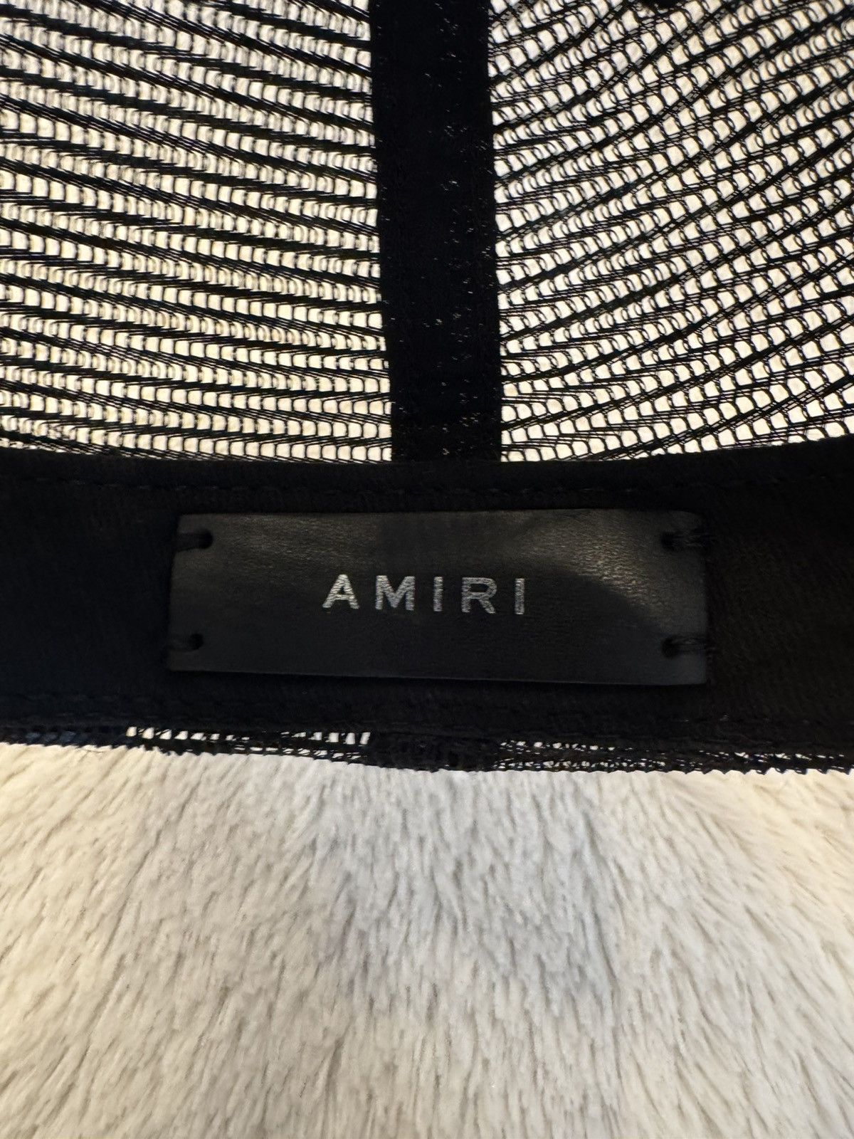 Amiri EUC AMIRI A/W 2019 Embroidered Cap in Black & White Size ONE SIZE - 8 Thumbnail