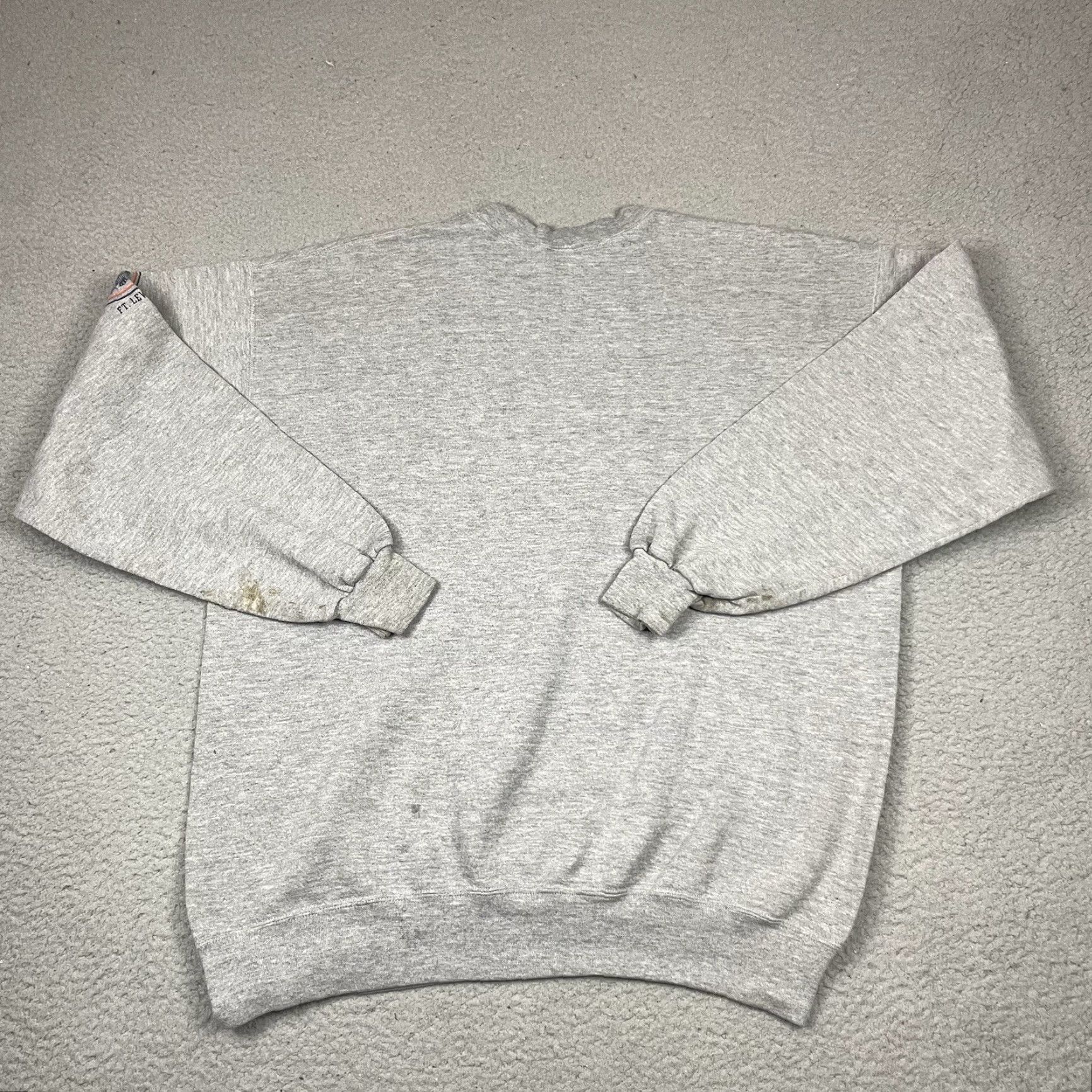 Soffe VINTAGE Soffe US Army Hoodie Mens XL Gray Sweatshirt Military Soldier Ft Lewis Size US XL / EU 56 / 4 - 6 Thumbnail