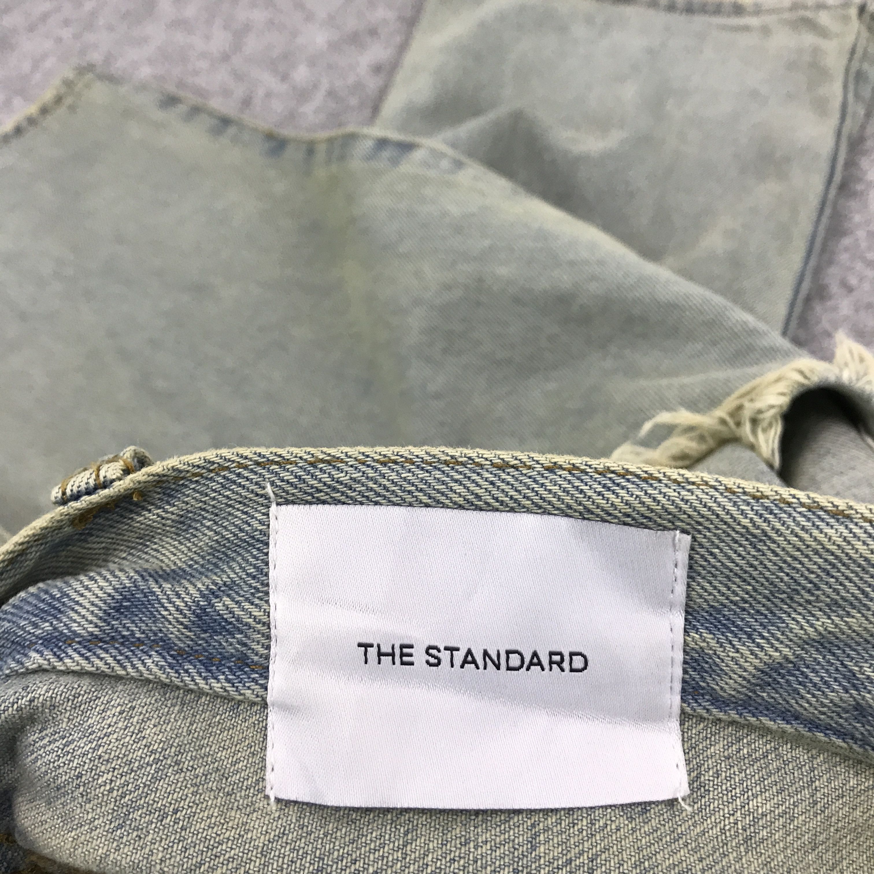 Japanese Brand BAGGY THE STANDARD RIPPED DISTRESSED DENIM PANTS Size US 29 - 14 Thumbnail