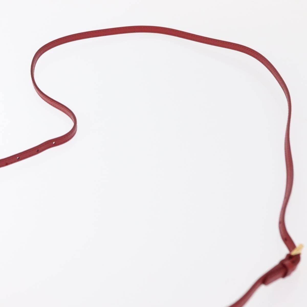 Prada Prada Nylon Shoulder Bag Red Size ONE SIZE - 12 Thumbnail