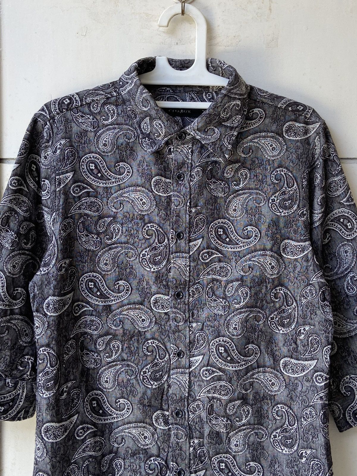CIVARIZE CIVARIZE Patterned Grey Shirt Size US S / EU 44-46 / 1 - 2 Thumbnail