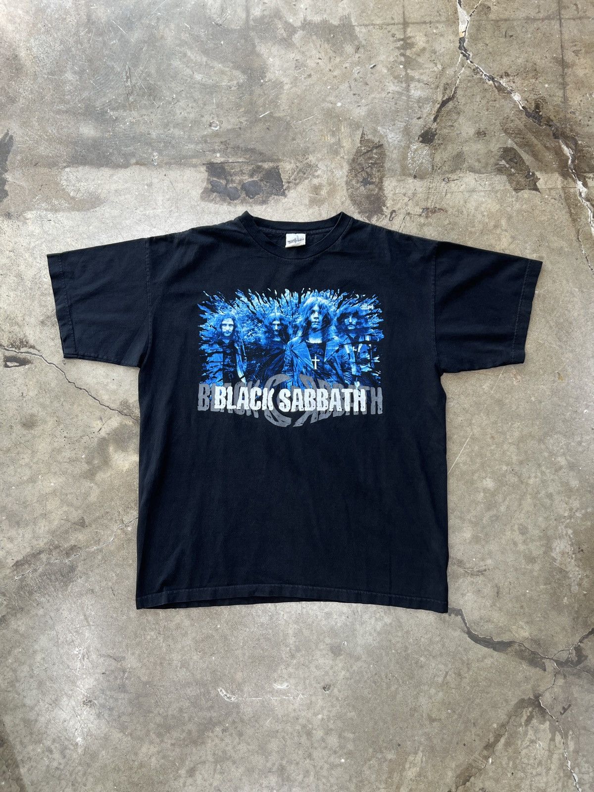 Band Tees × Vintage Vintage 90s Black Sabbath Cronies Tag Tee Large Size US XL / EU 56 / 4 - 2 Thumbnail