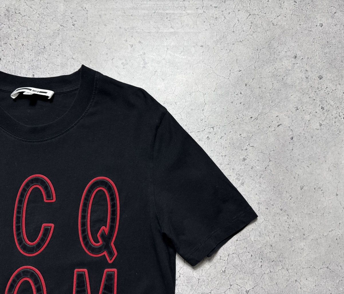 Alexander McQueen Alexander Mcqueen MCQ Luxury T-Shirt Big Logo Black Size US M / EU 48-50 / 2 - 2 Thumbnail