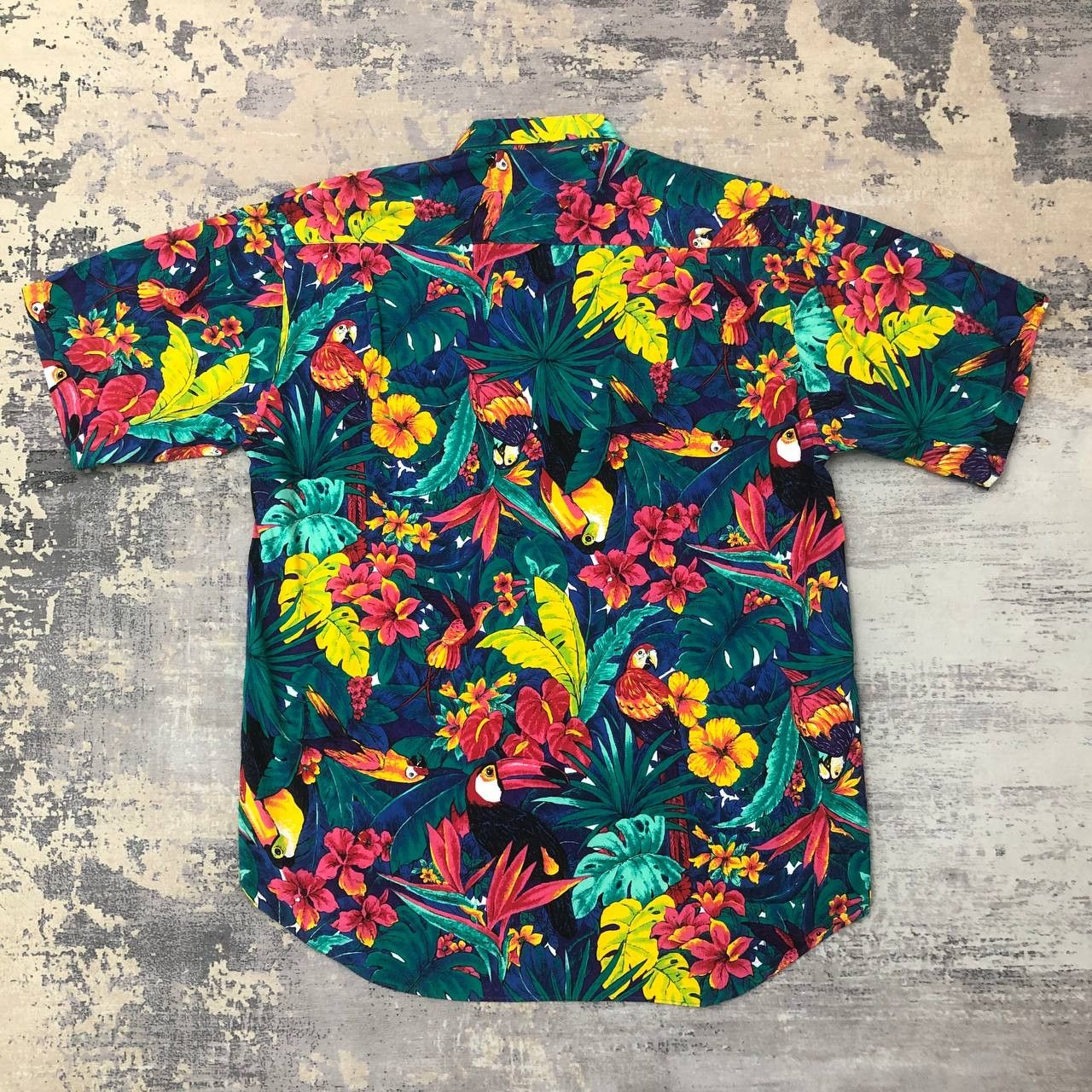 Arts & Science × Vintage T452 SQUARE CIRCLE x PHONOGRAPH TROPICAL MOTIF SHIRTS Size US M / EU 48-50 / 2 - 3 Thumbnail