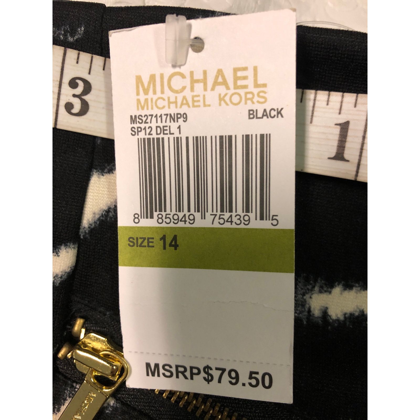 Michael Kors Womans black and white Michael kors skirt Size 36" / US 14 / IT 50 - 5 Thumbnail