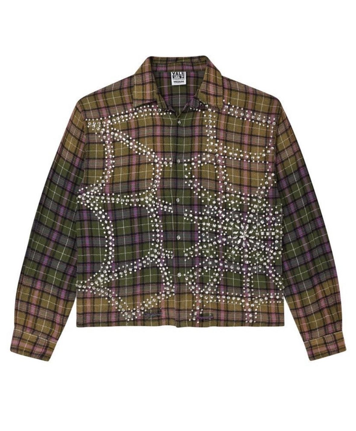 Vale Green Fever Flannel | Vale Size US L / EU 52-54 / 3 - 3 Thumbnail