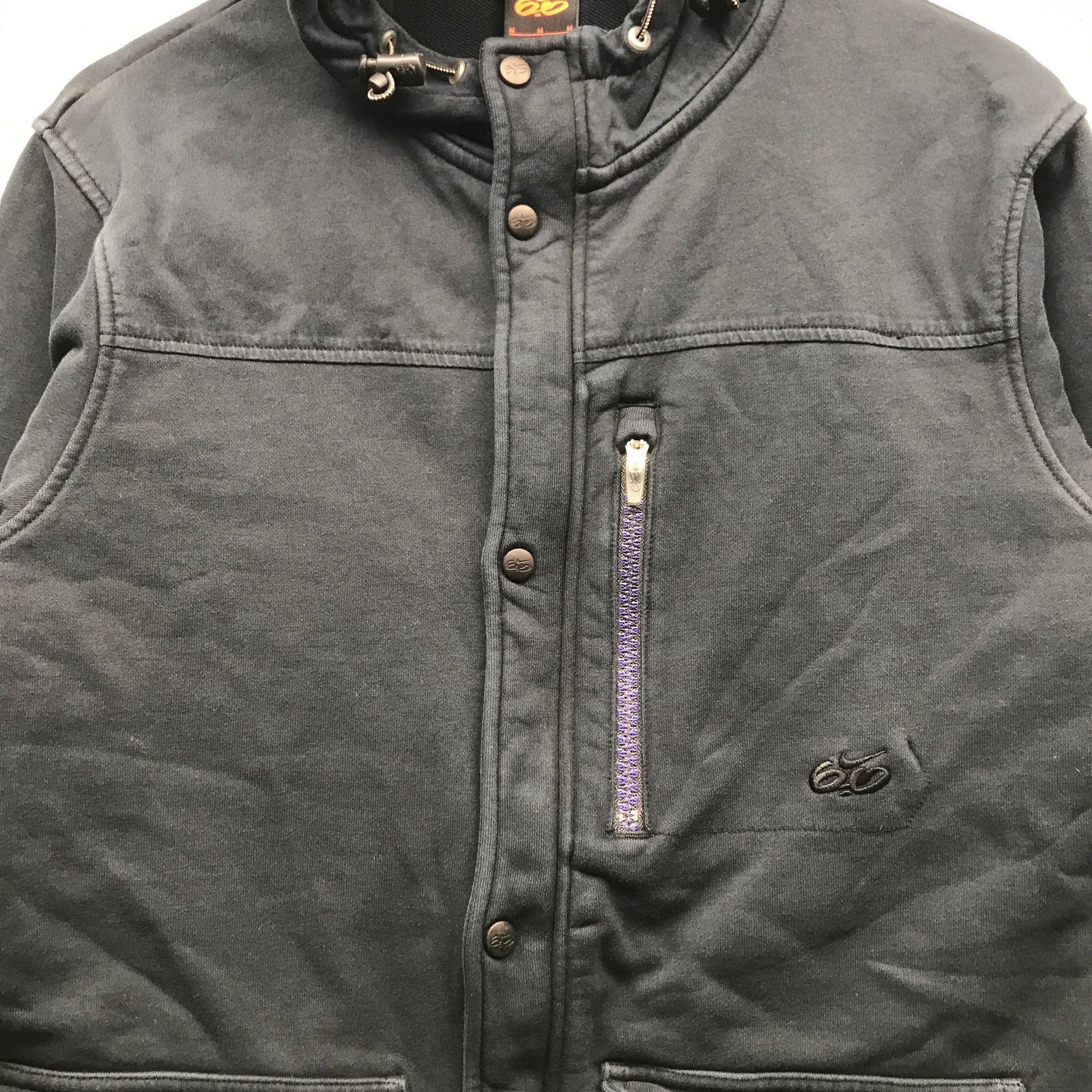 Nike Nike SB 6.0 Jacket Men Medium Full Zip Snap Pockets Navy Size US M / EU 48-50 / 2 - 6 Thumbnail