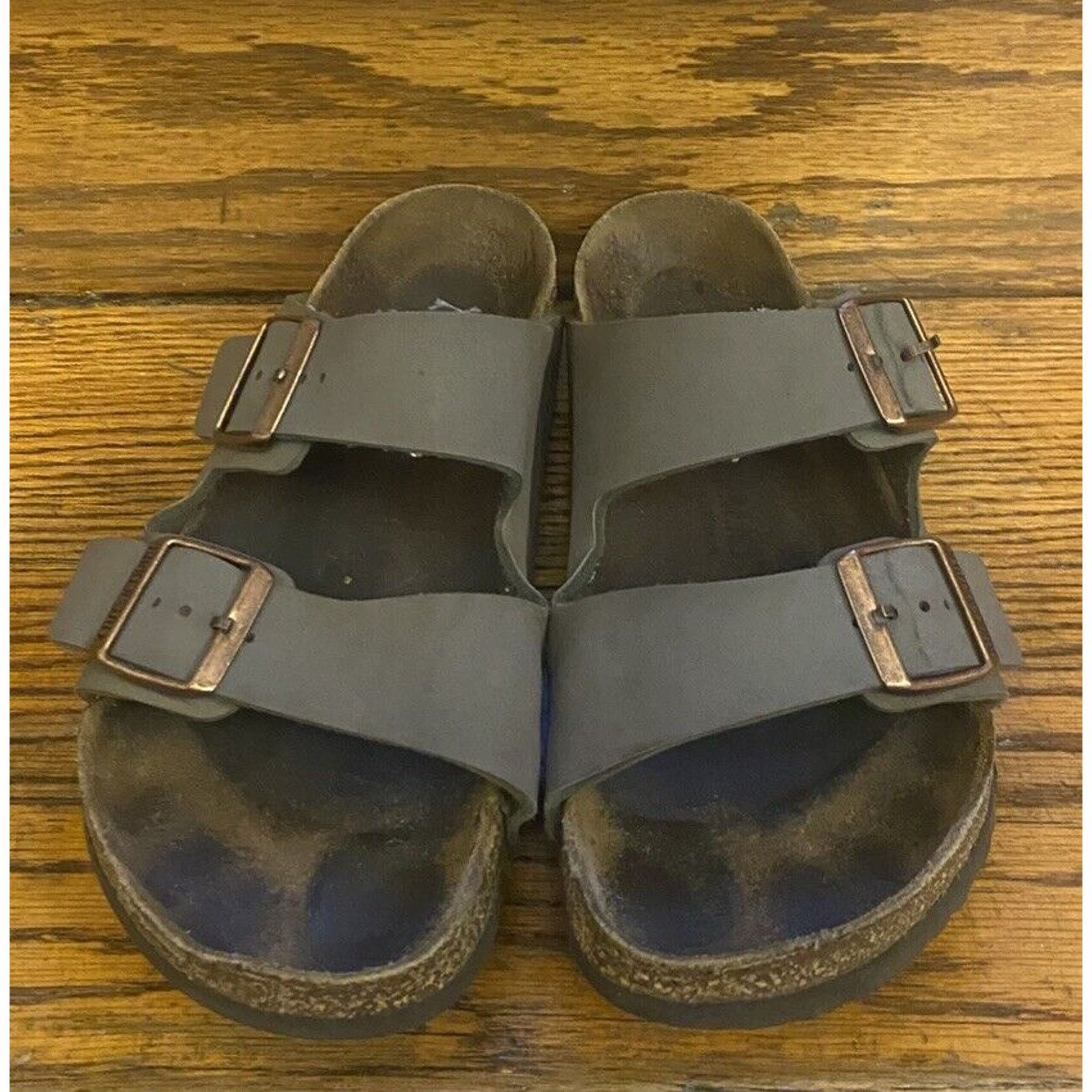 Birkenstock Birkenstocks Tan Leather Suede Sandals Women s 9 9.5M Grailed