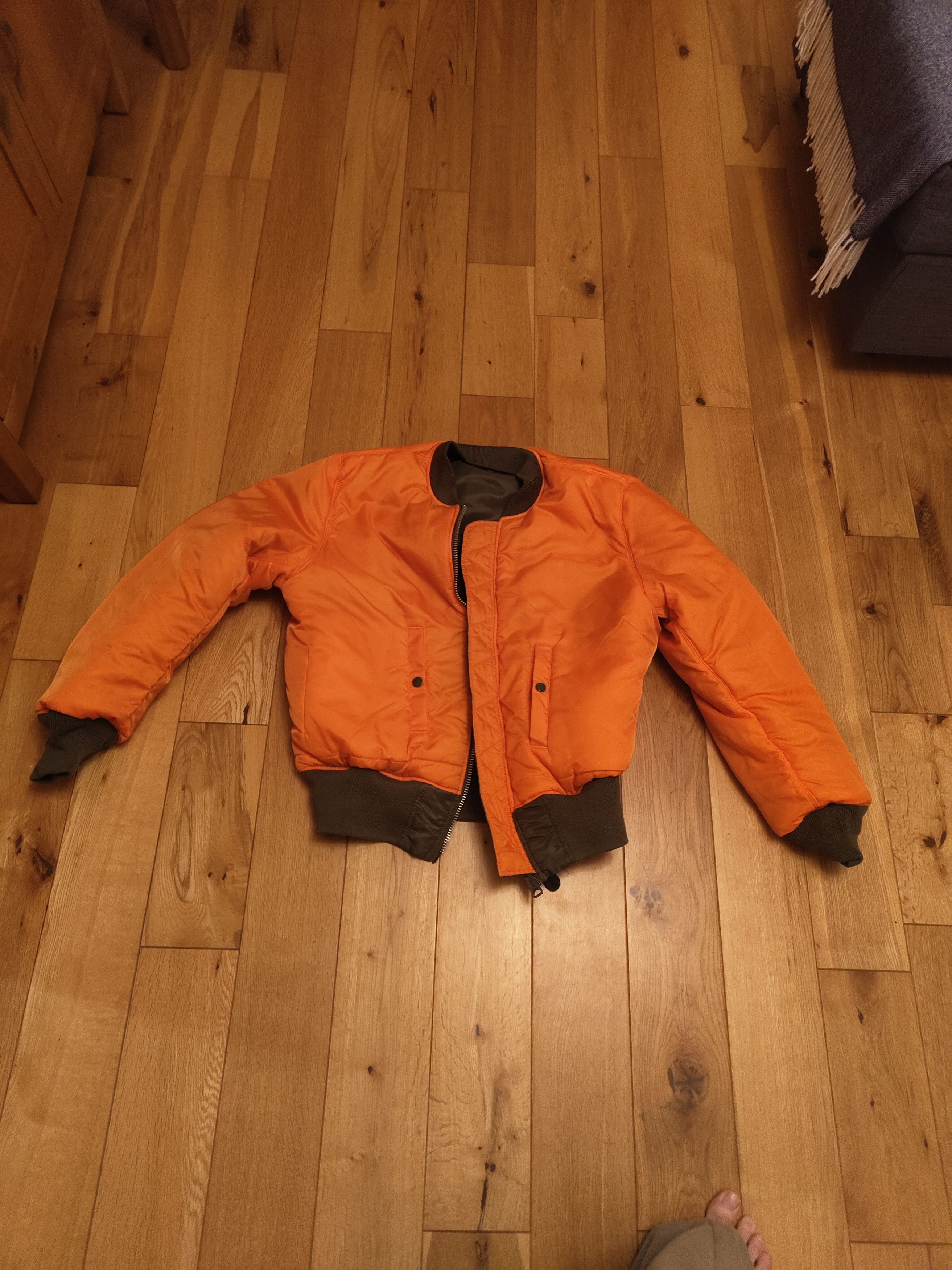 Alpha Industries MA-1 Heritage Bomber Jacket Size US M / EU 48-50 / 2 - 4 Thumbnail