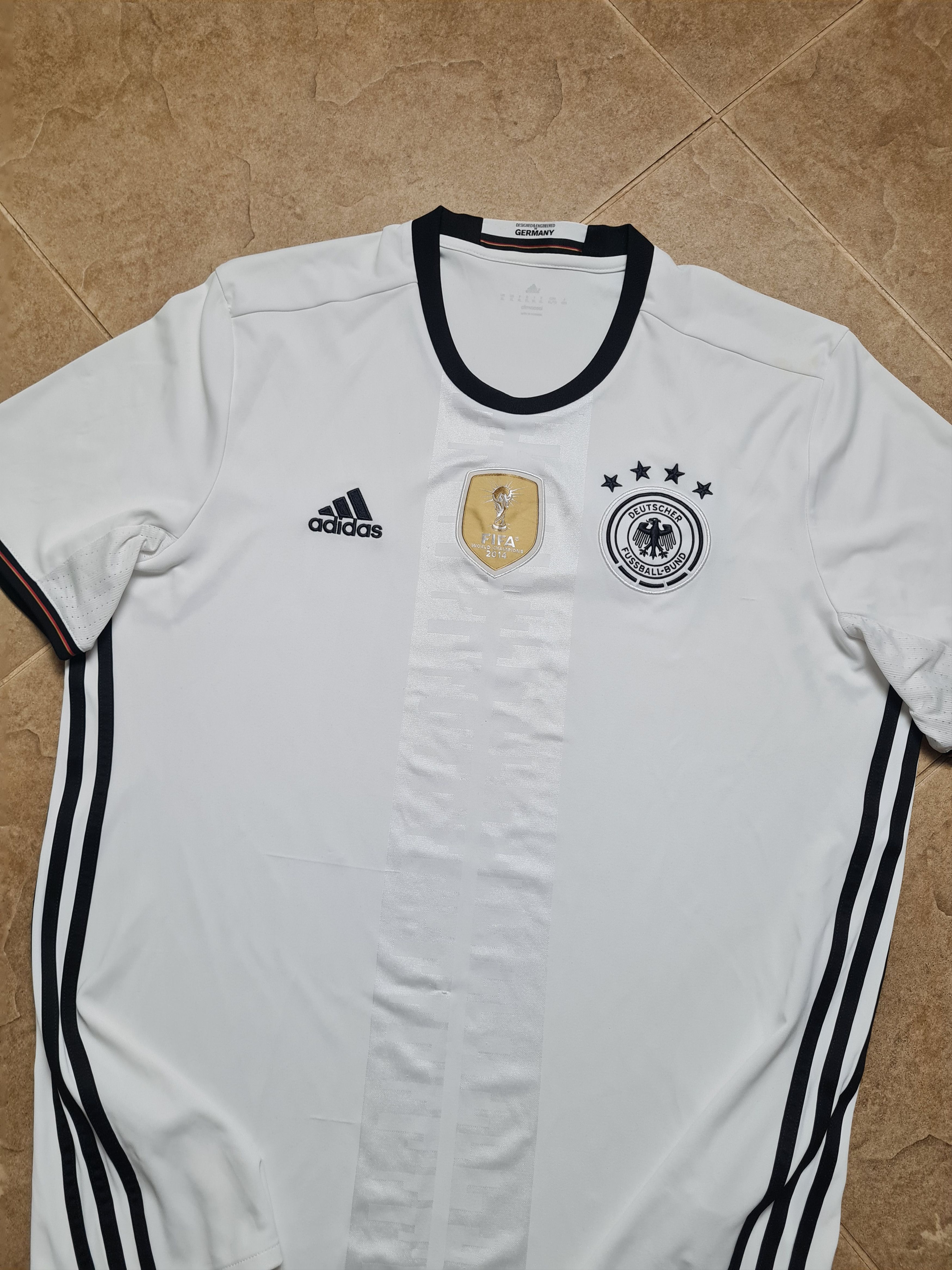 Adidas Germany Soccer Shirt 2016 Home Third AI5014 Adidas Size US XL / EU 56 / 4 - 2 Thumbnail