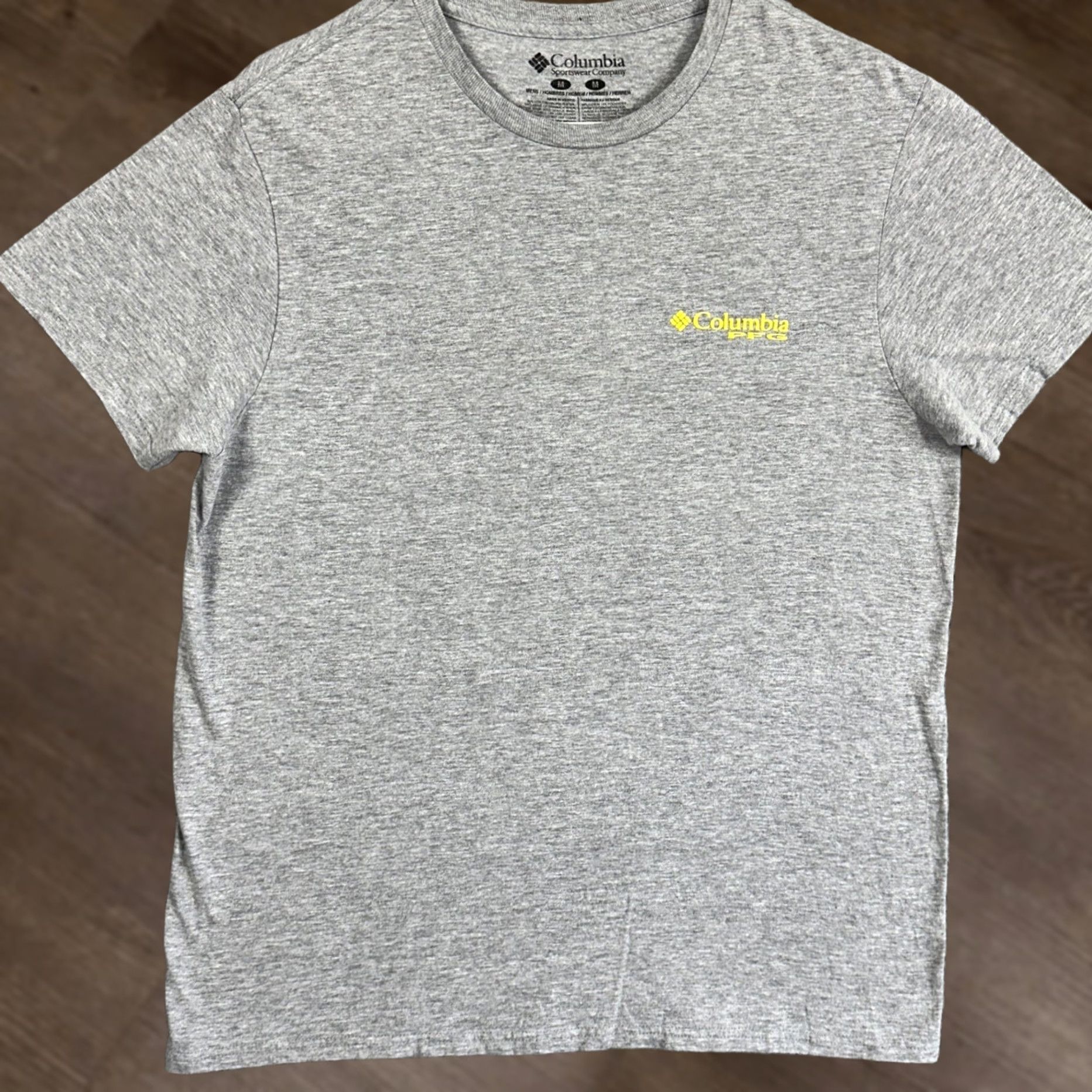 Vintage Columbia PFG T-Shirt Mens Medium Gray Graphic Short Sleeve Casual Crew Neck Tee Size US M / EU 48-50 / 2 - 1 Thumbnail