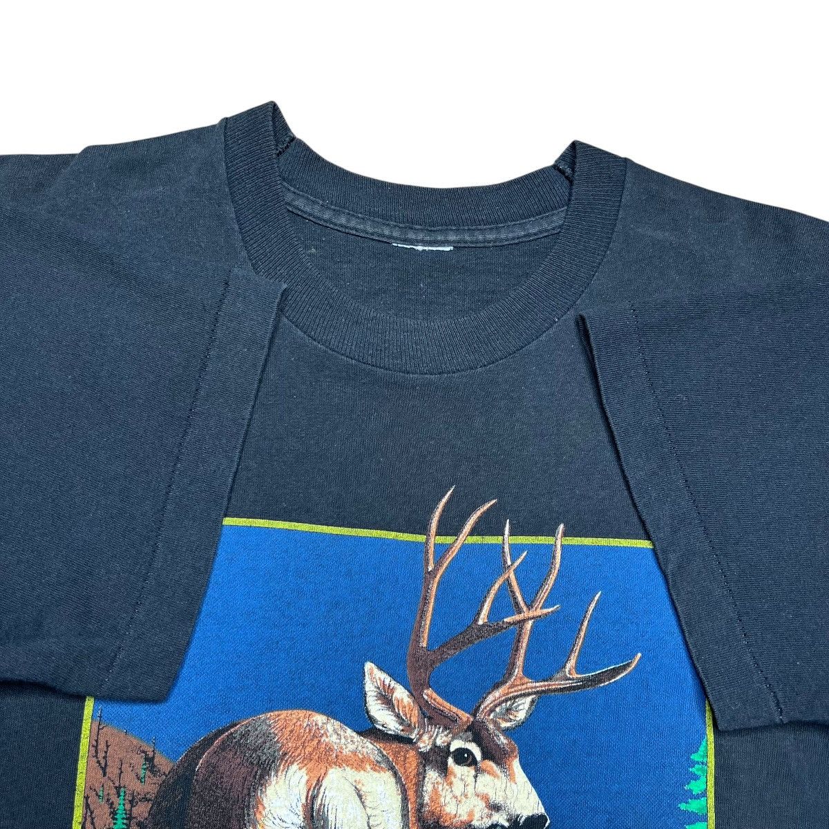 Other Vintage 1992 Buck Deer Back Trails Nature Graphic T-Shirt Size US M / EU 48-50 / 2 - 2 Thumbnail
