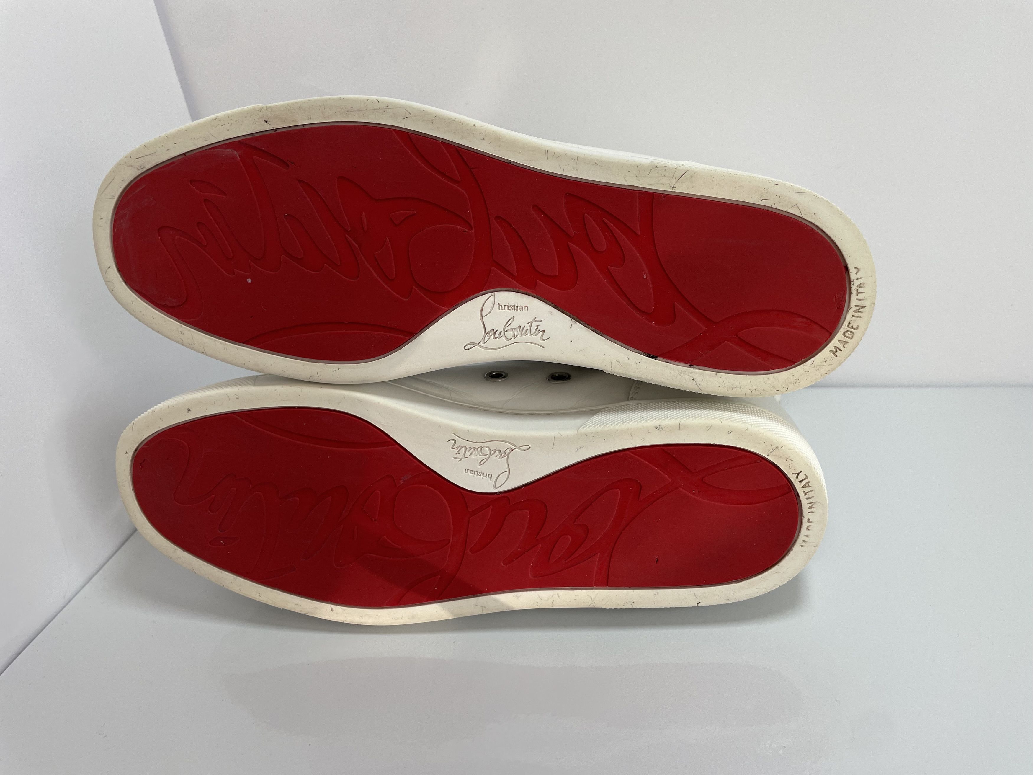 Christian Louboutin Christian Louboutin leather sneakers Size US 8 / IT 38 - 6 Thumbnail