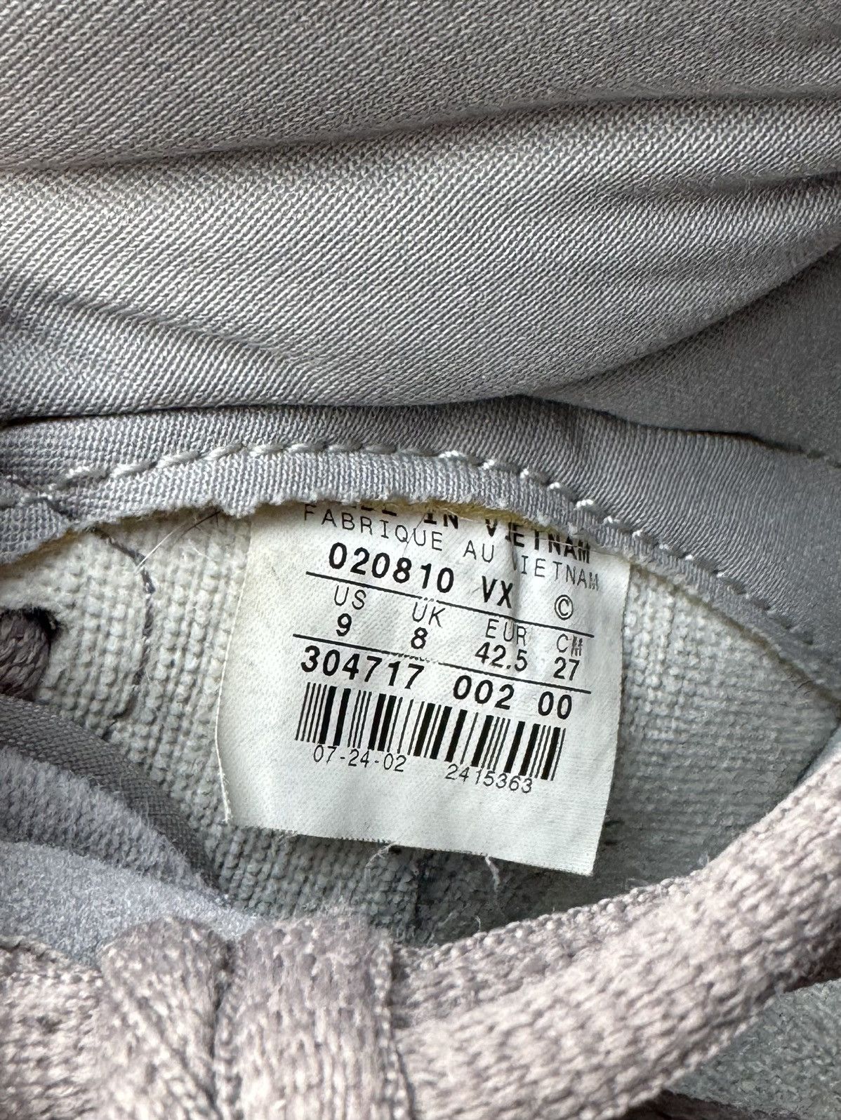 Nike × Vintage Vintage Nike Dunk High 2003 Medium Grey 30471700200 Size 9 Size US 9 / EU 42 - 13 Thumbnail