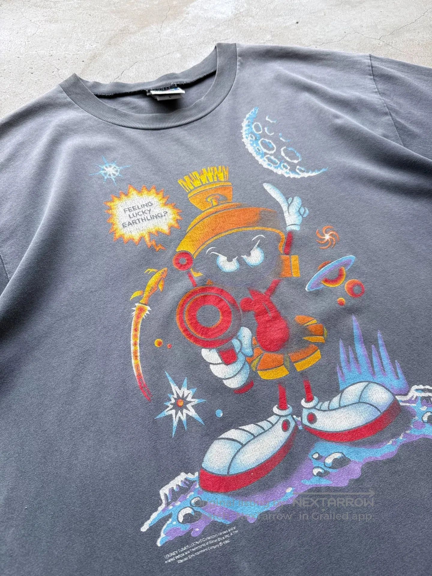 Vintage Vintage 90s Marvin The Martian T. Size US L / EU 52-54 / 3 - 4 Thumbnail