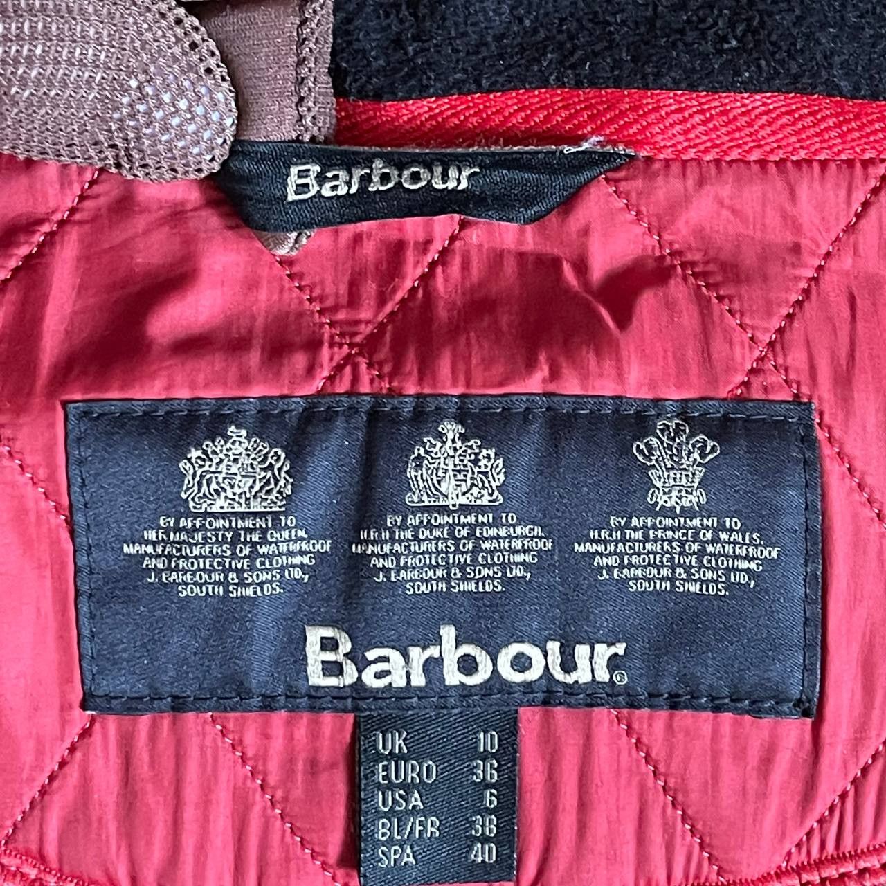 Barbour Barbour Vintage Quilt Jacket Y2K England Style Size M / US 6-8 / IT 42-44 - 11 Thumbnail