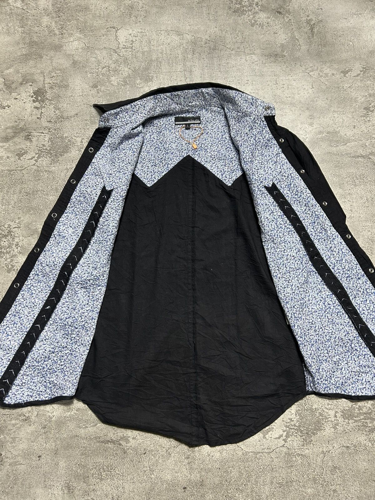 In The Attic In The Attic 3D Chevron Stripe Shirt Vkei Style Size US M / EU 48-50 / 2 - 10 Thumbnail