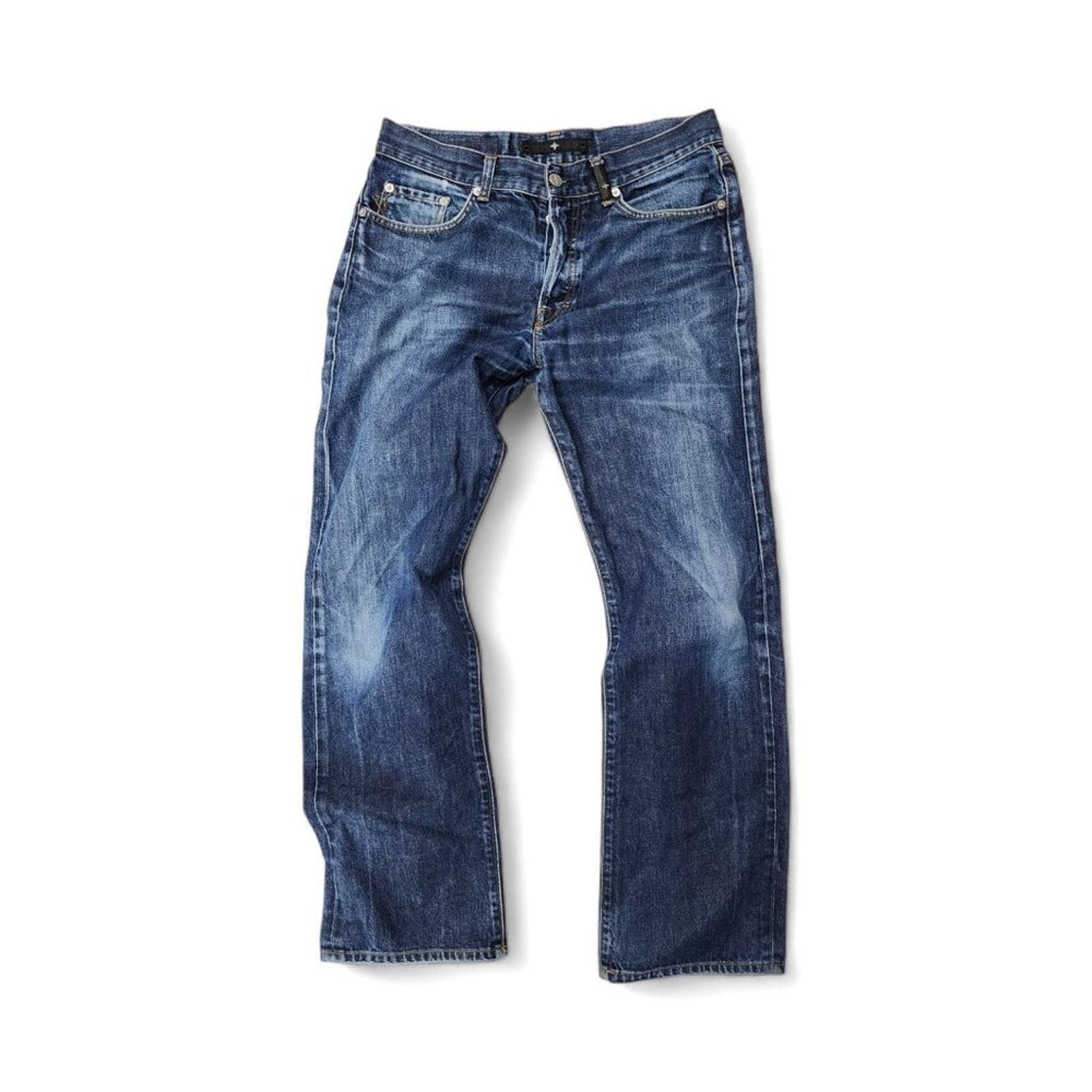 Stone Island Preowned Blue Jeans 33 Size US 33 - 1 Thumbnail
